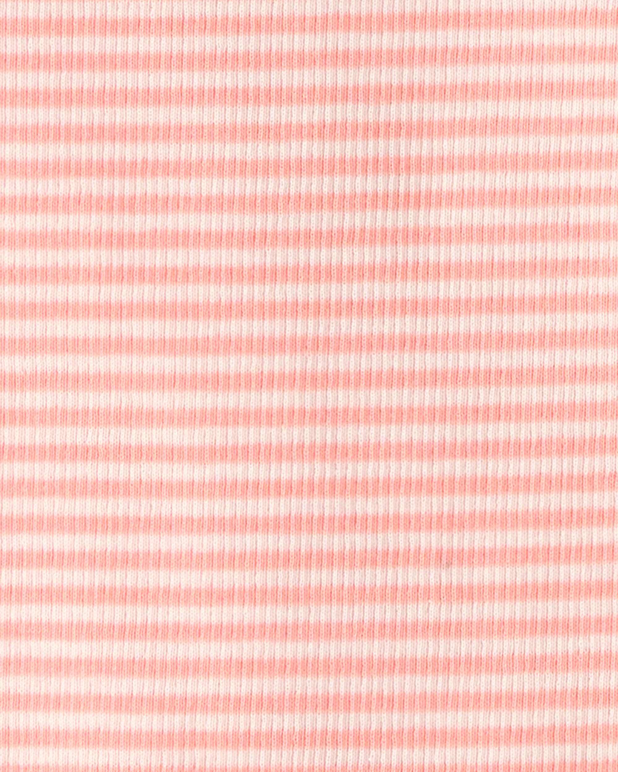 Baby Girl 3-Pack Organic Cotton Flutter Bodysuits
