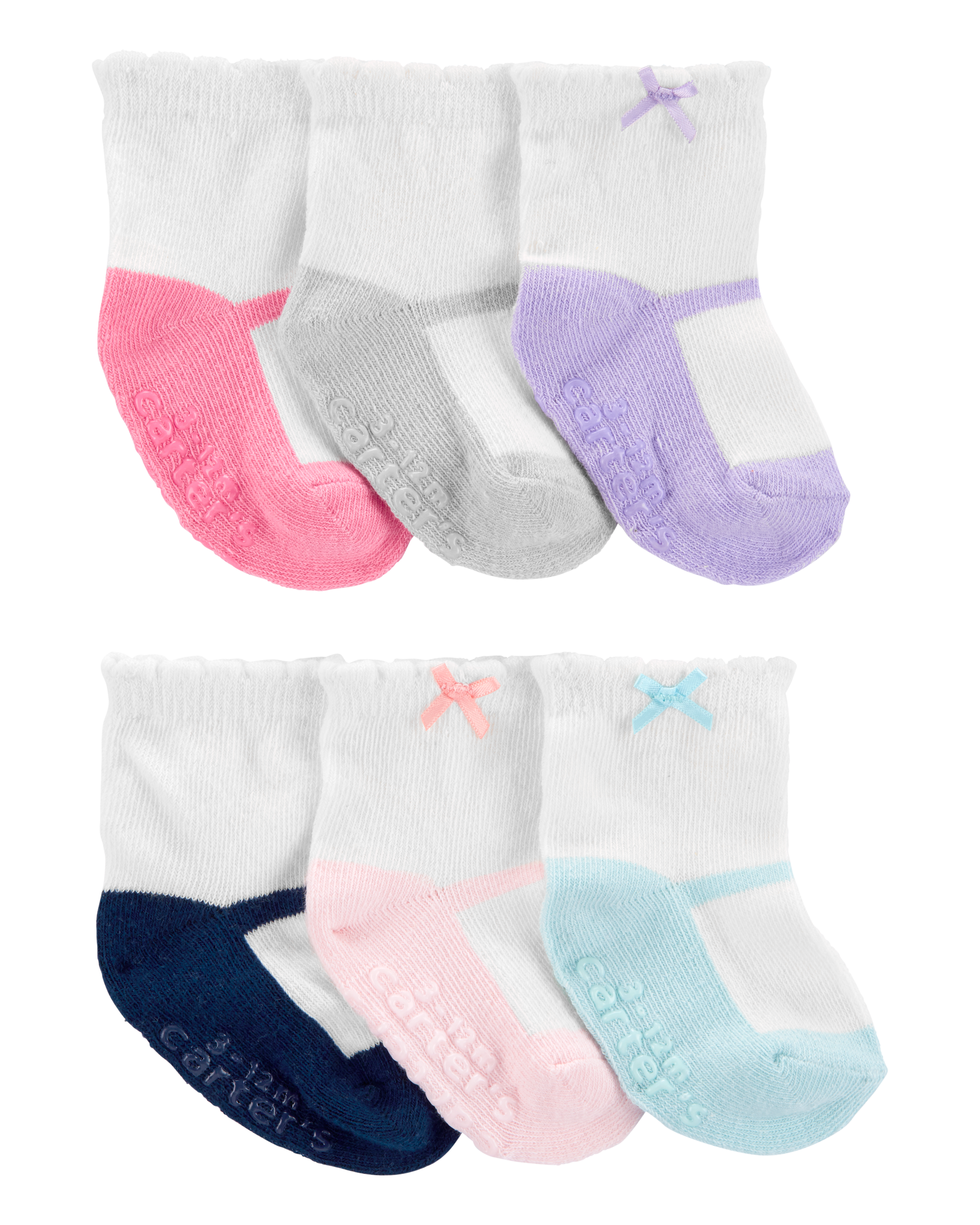 Baby 6-Pack Ballet Booties
