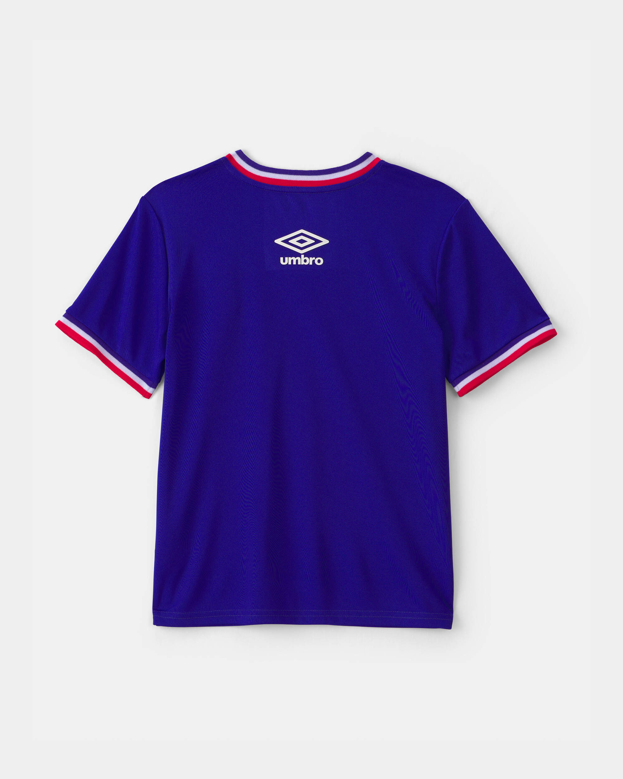 Kids 2-Piece Umbro France Soccer Jersey & Short Set - Blue/Red/White