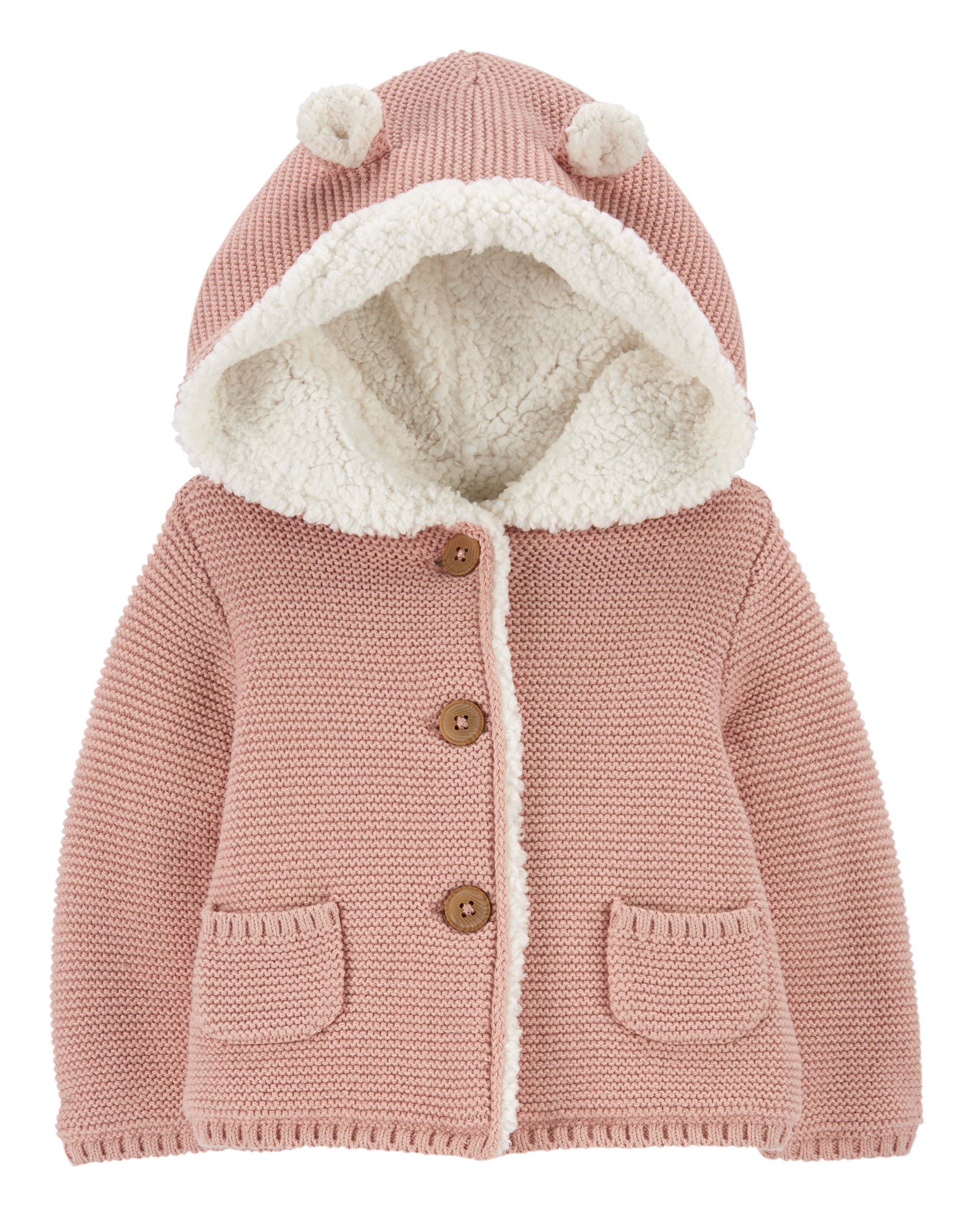 Baby Sherpa-Lined Hooded Jacket