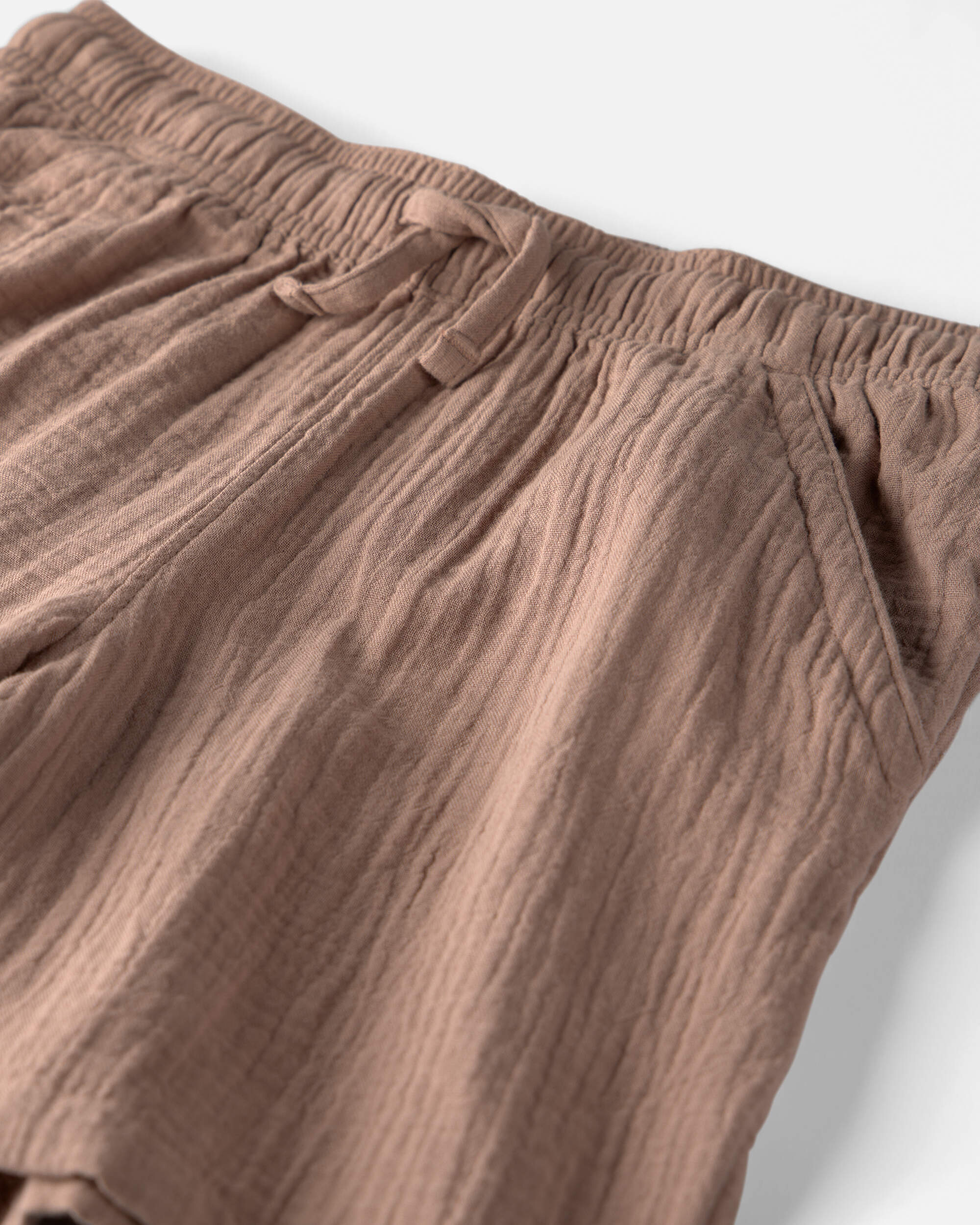 Boys 2-Piece Organic Cotton Gauze Top & Short Set