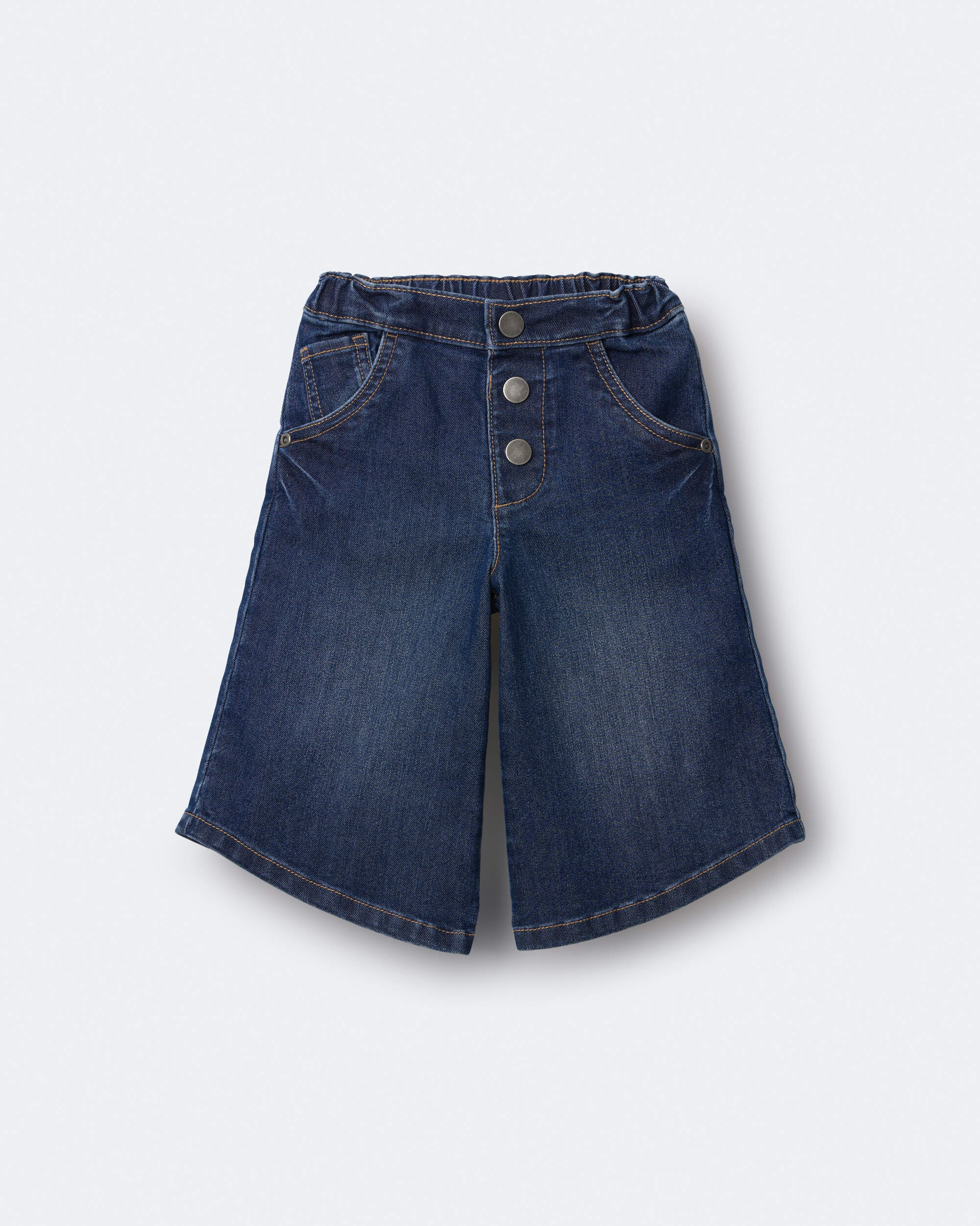 Toddler Girl Wide-Leg Pants Denim - Blue