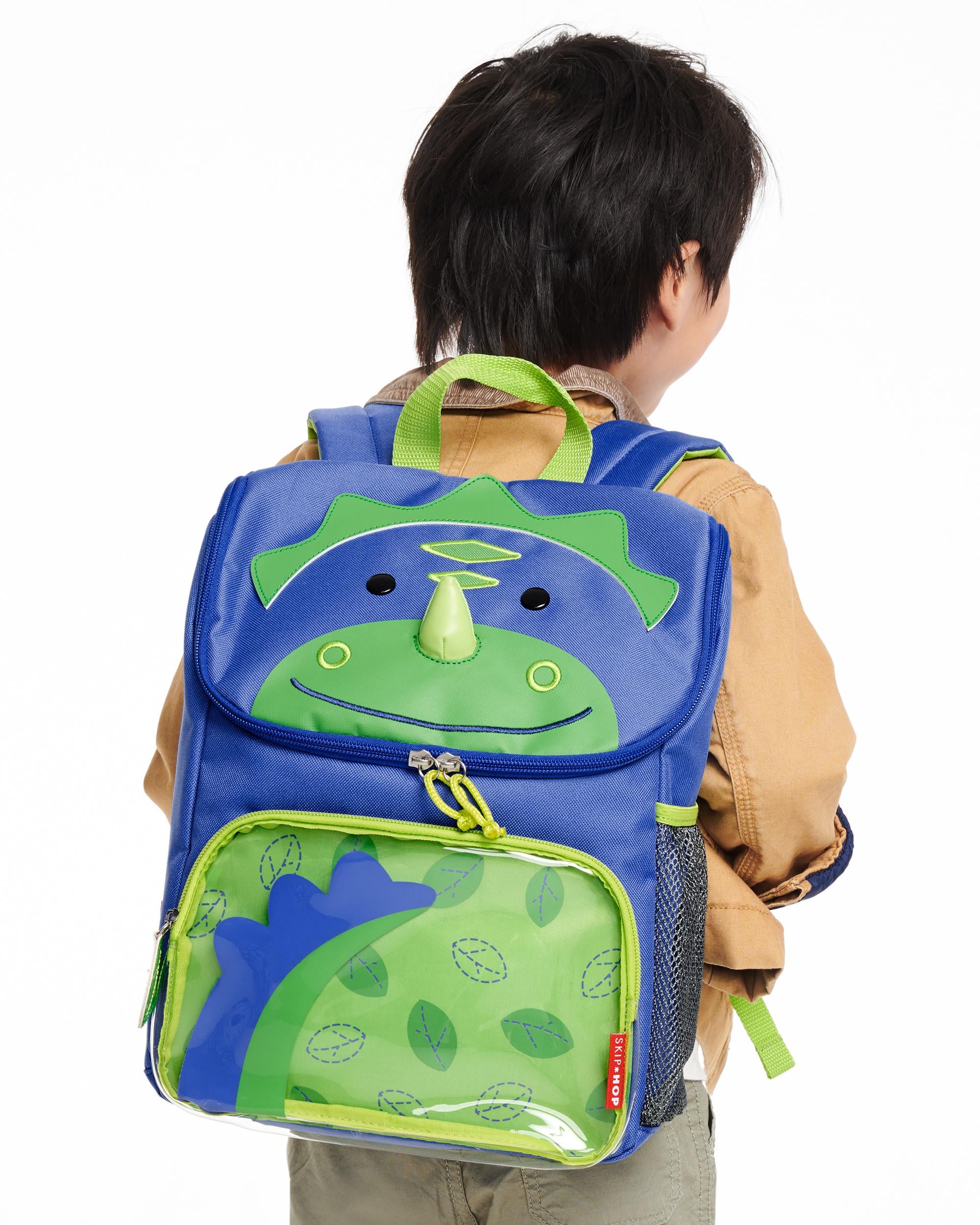 Boy in clearance a backpack