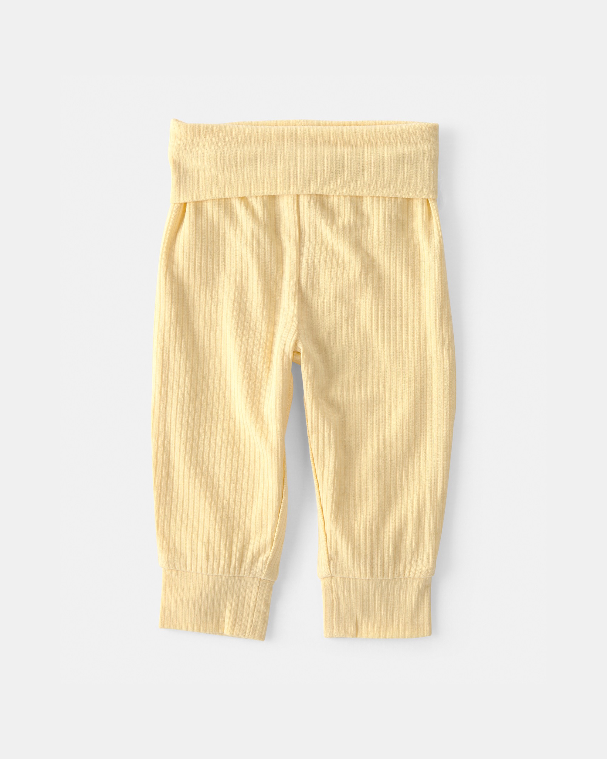 Baby 2-Piece Long-Sleeve Top & Pant Set - Yellow
