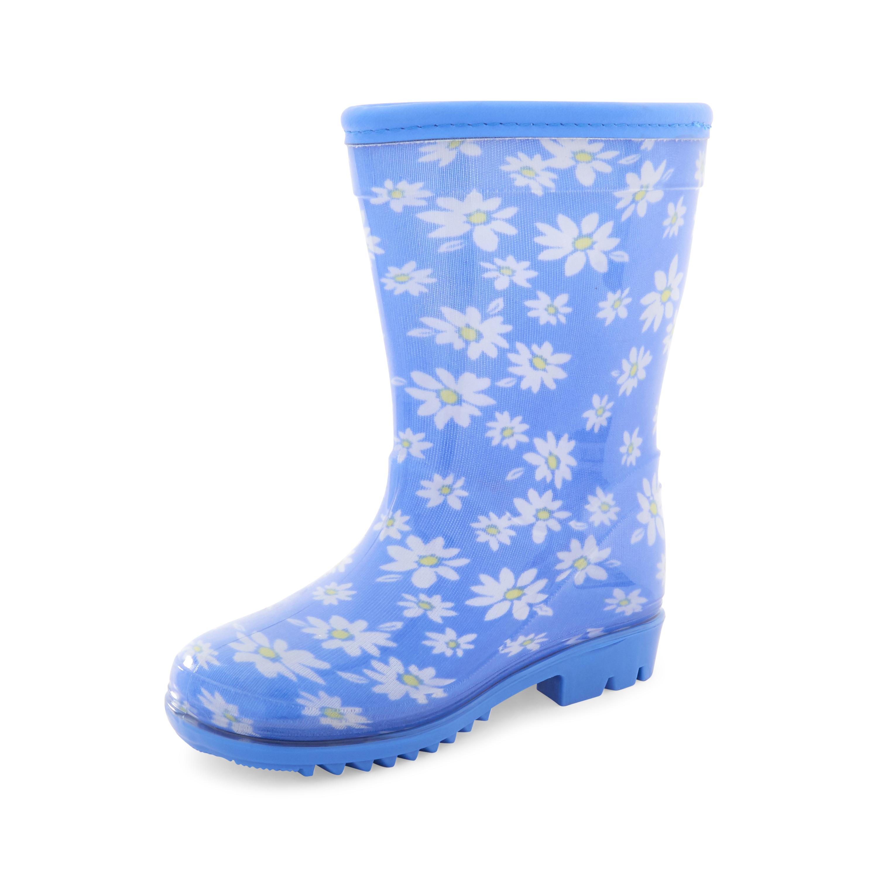 Daisy Print Rain Boots