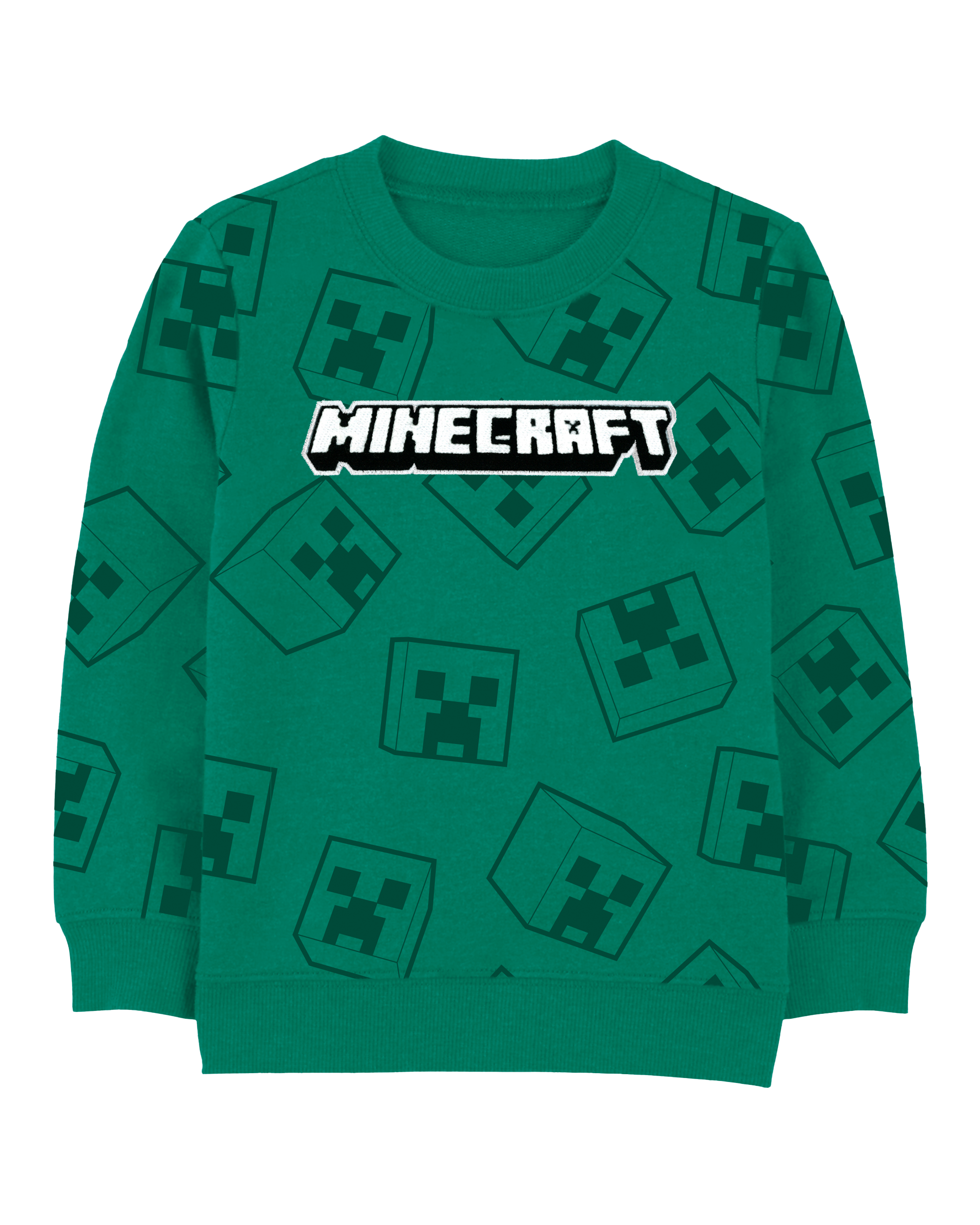 Green Kid Minecraft Pullover - Green | Carter’s Oshkosh Canada