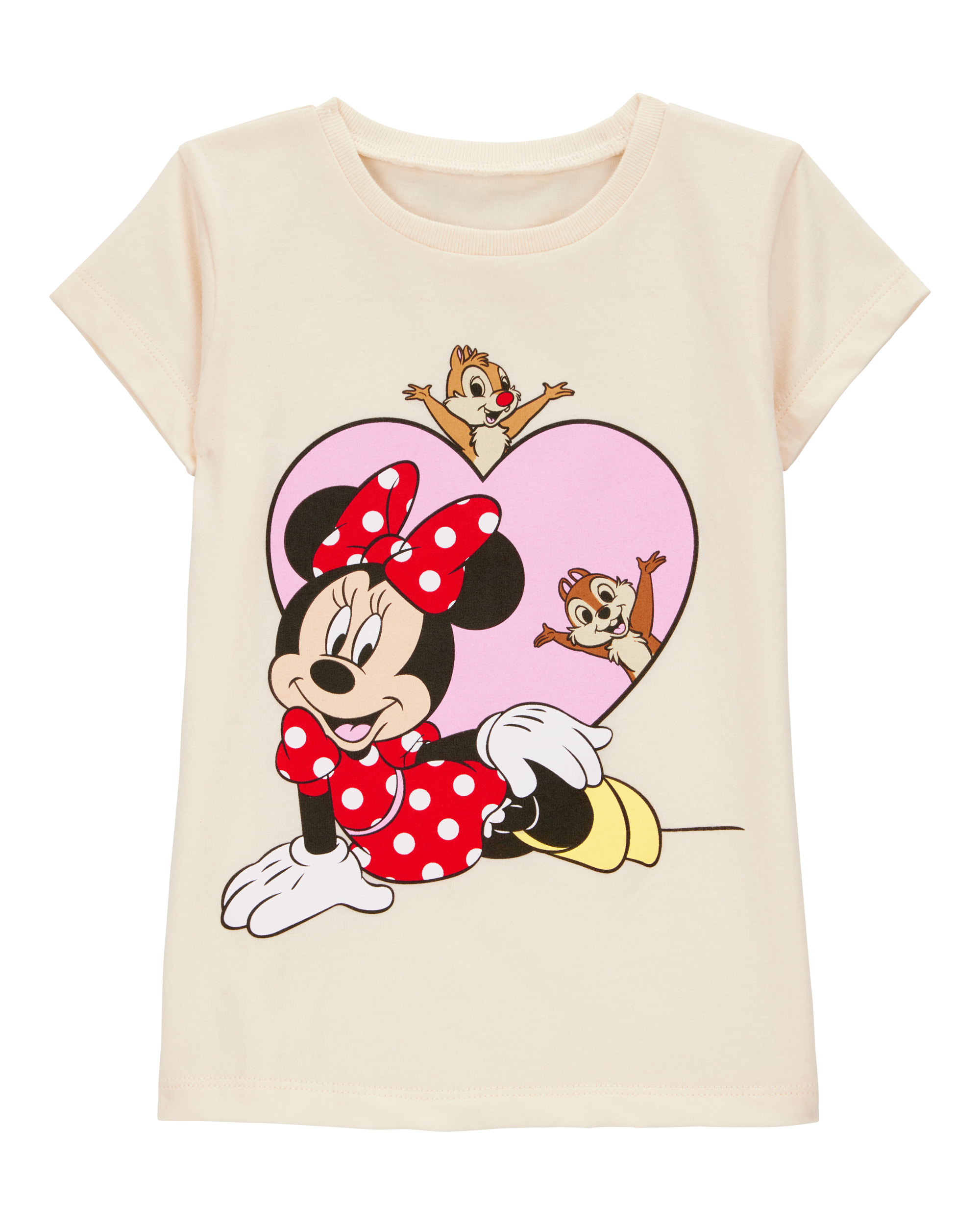 Toddler Disney© Minnie Mouse Short-Sleeve Graphic Tee - Ivory