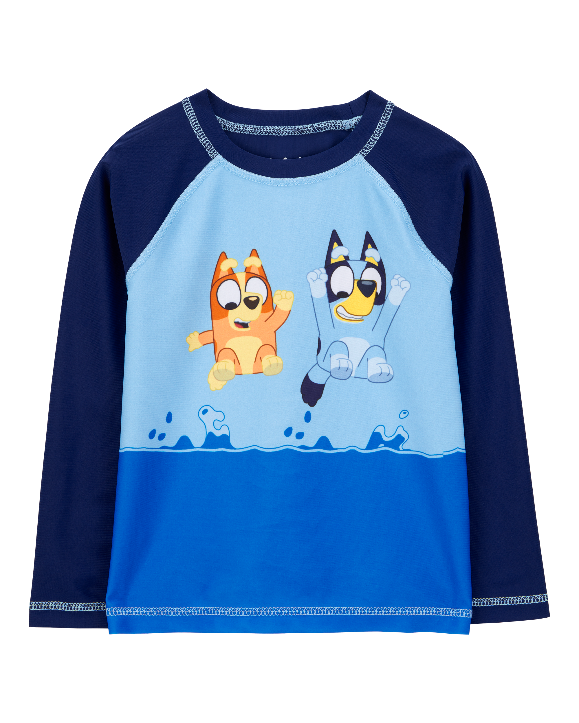 Toddler 2-Piece Bluey Rashguard & Swim Trunk Set