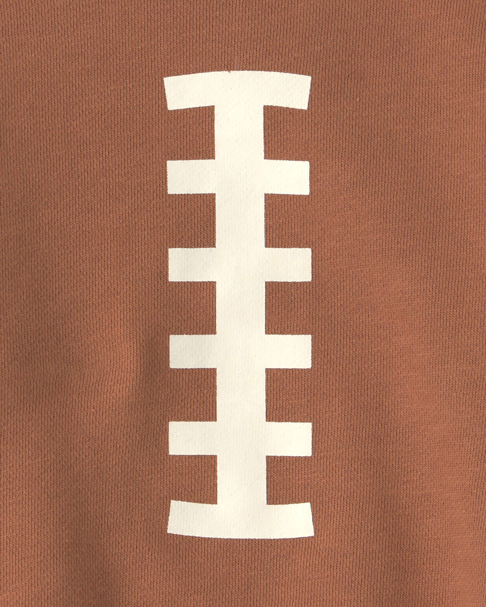 Baby Organic Cotton 'Game Day' French Terry Graphic Bubble