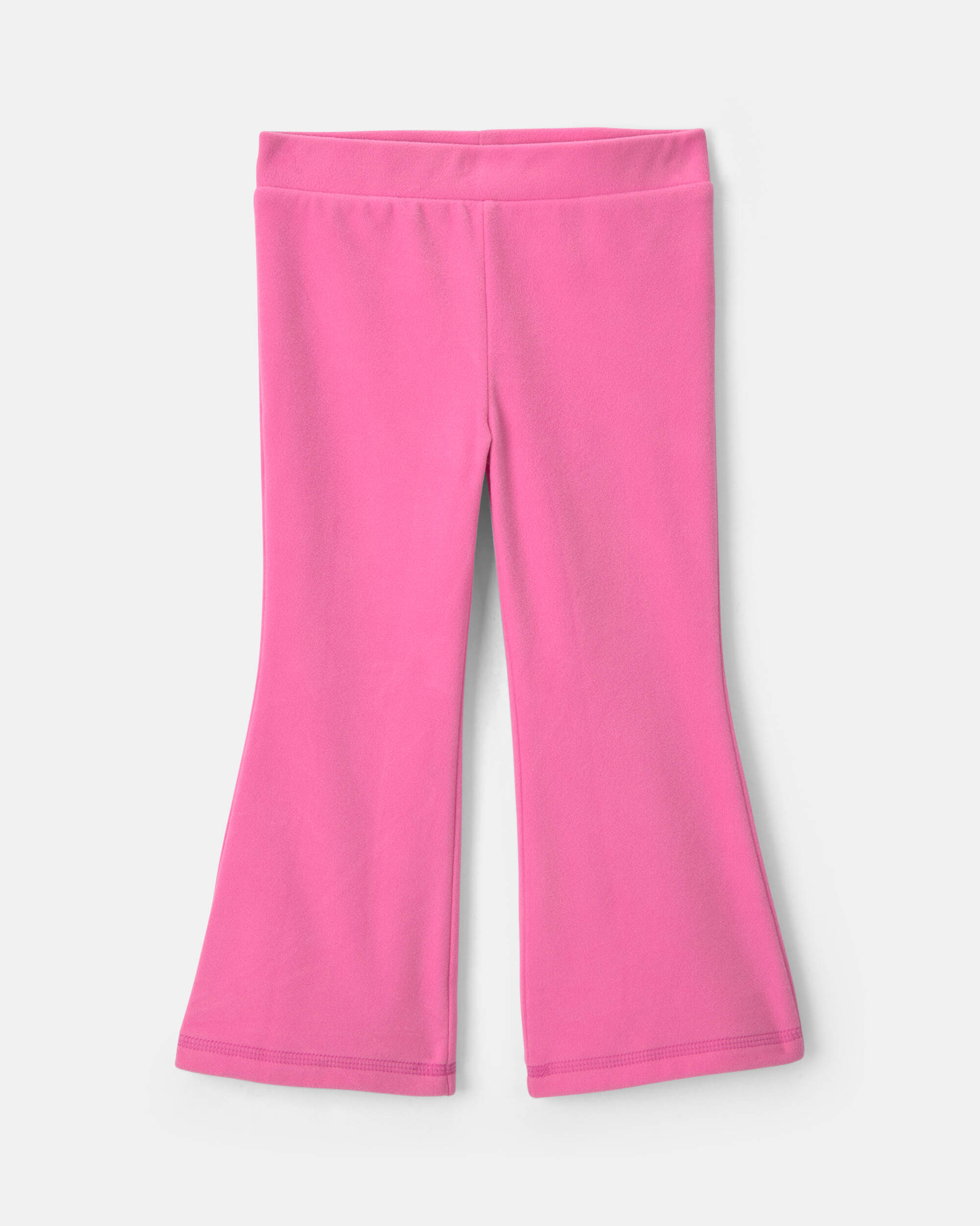 Toddler Girl Fleece Pull-On Pants - Pink