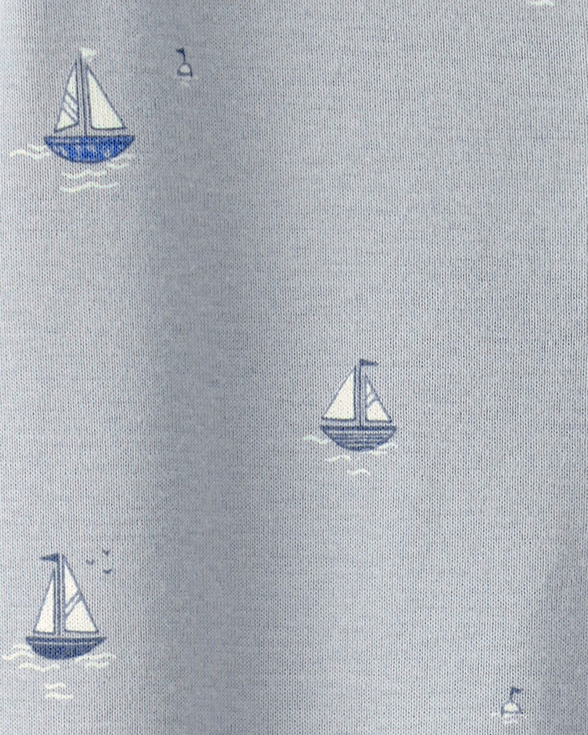 Baby Organic Cotton Sleeper Pyjama Sail Away Print