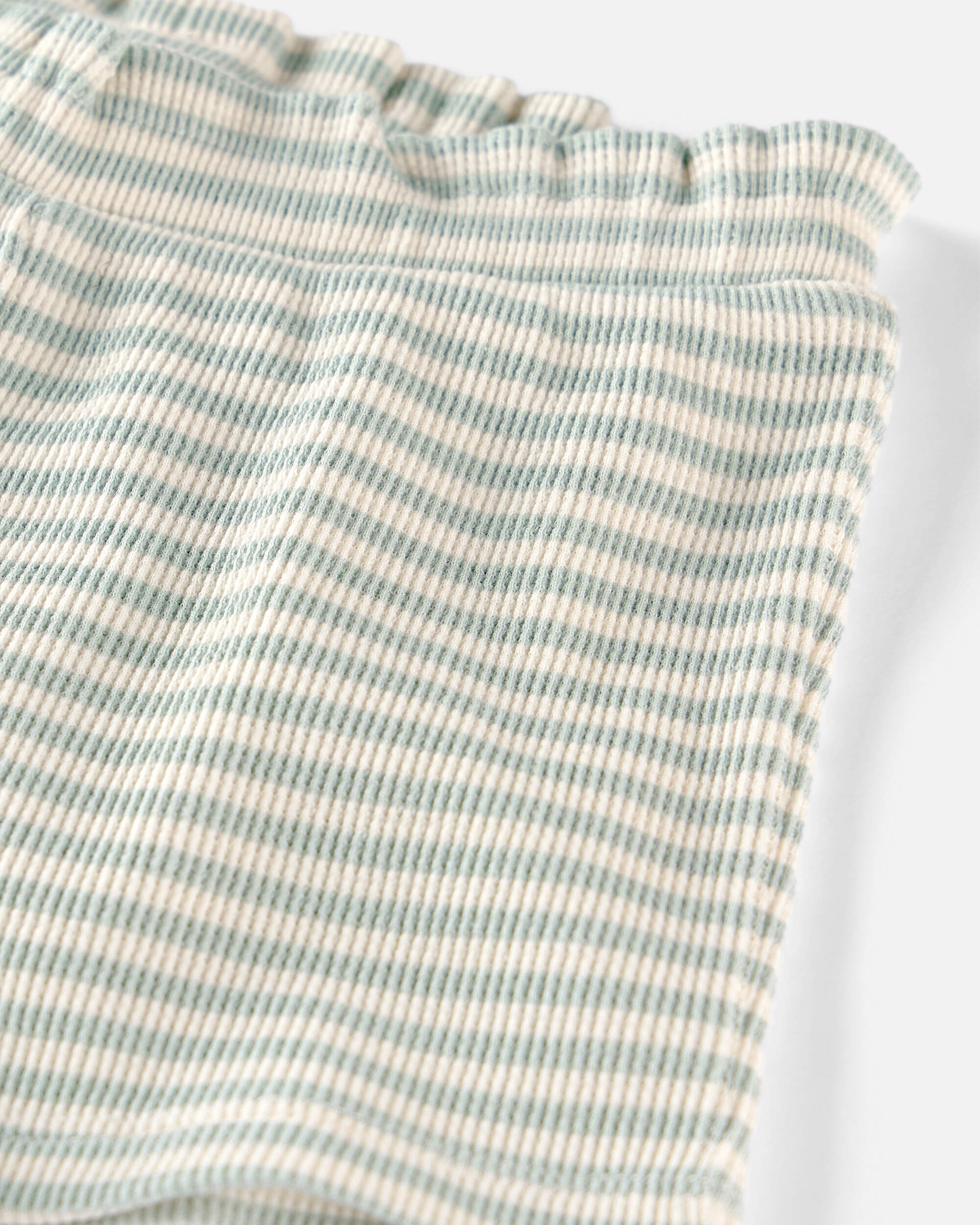 Baby Girl 2-Piece Organic Cotton Waffle Knit Set