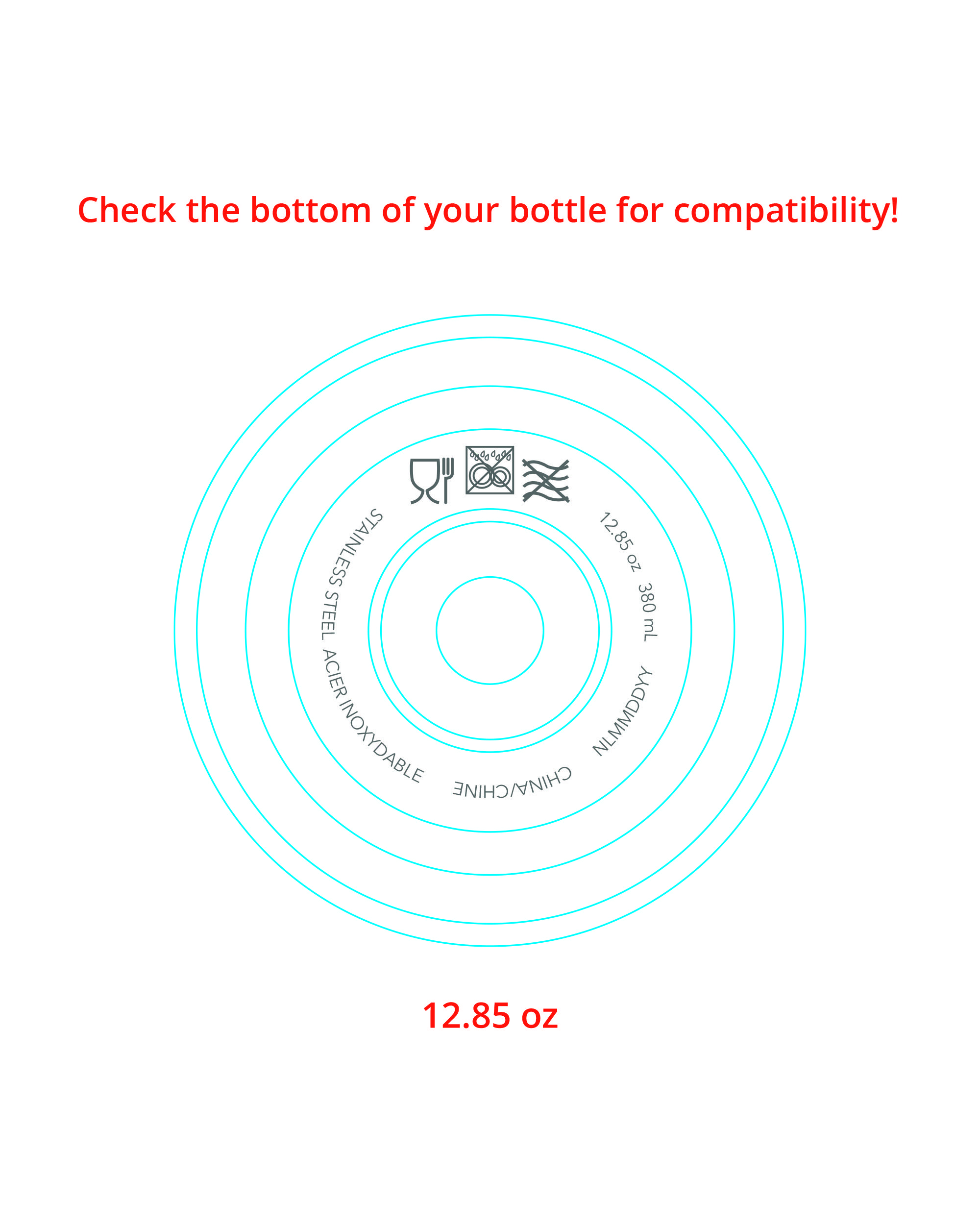 Stainless Steel Canteen Bottle Extra Straws - 2-Pack