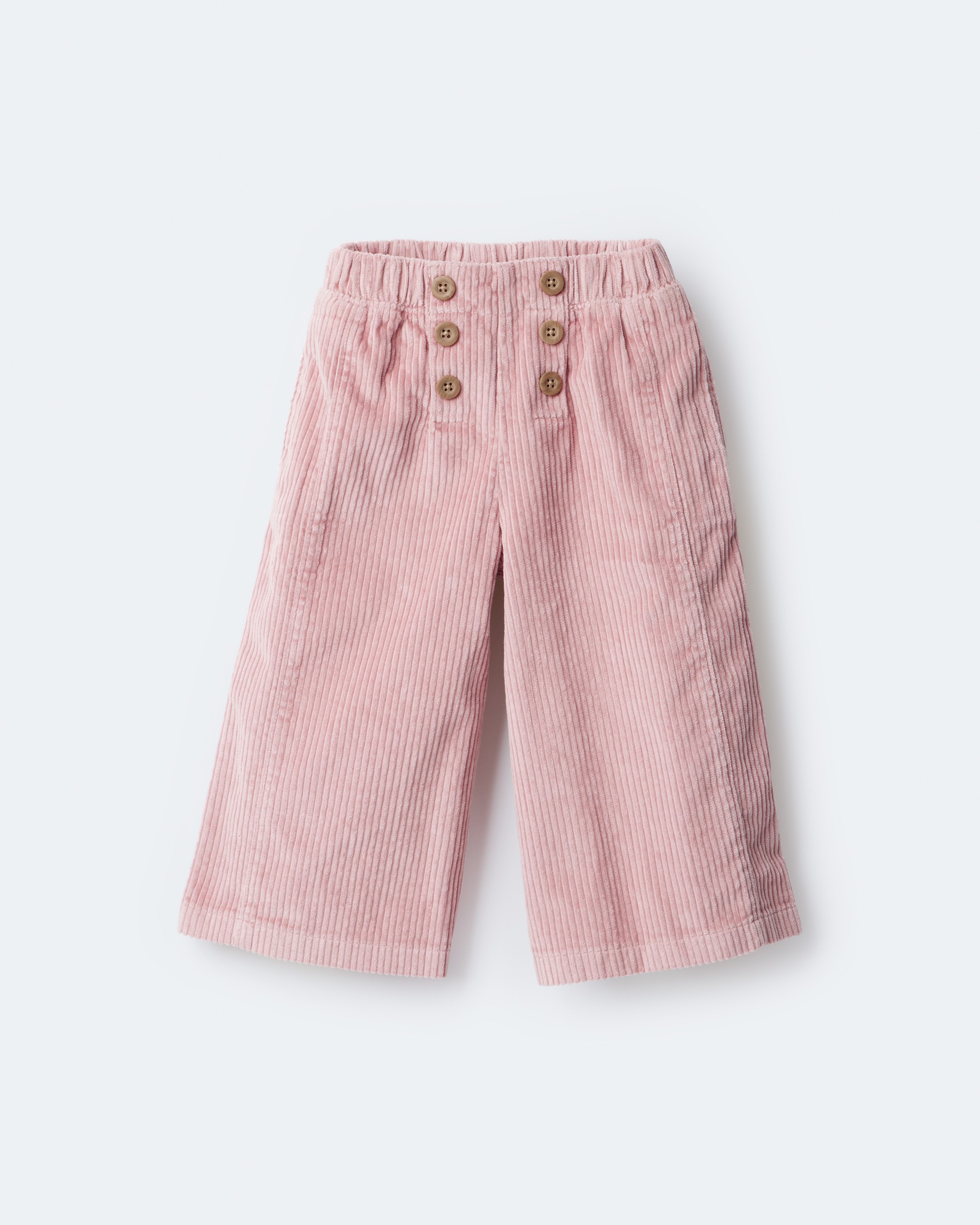 Toddler Girl Urban Wide Leg Corduroy Pant - Light Pink