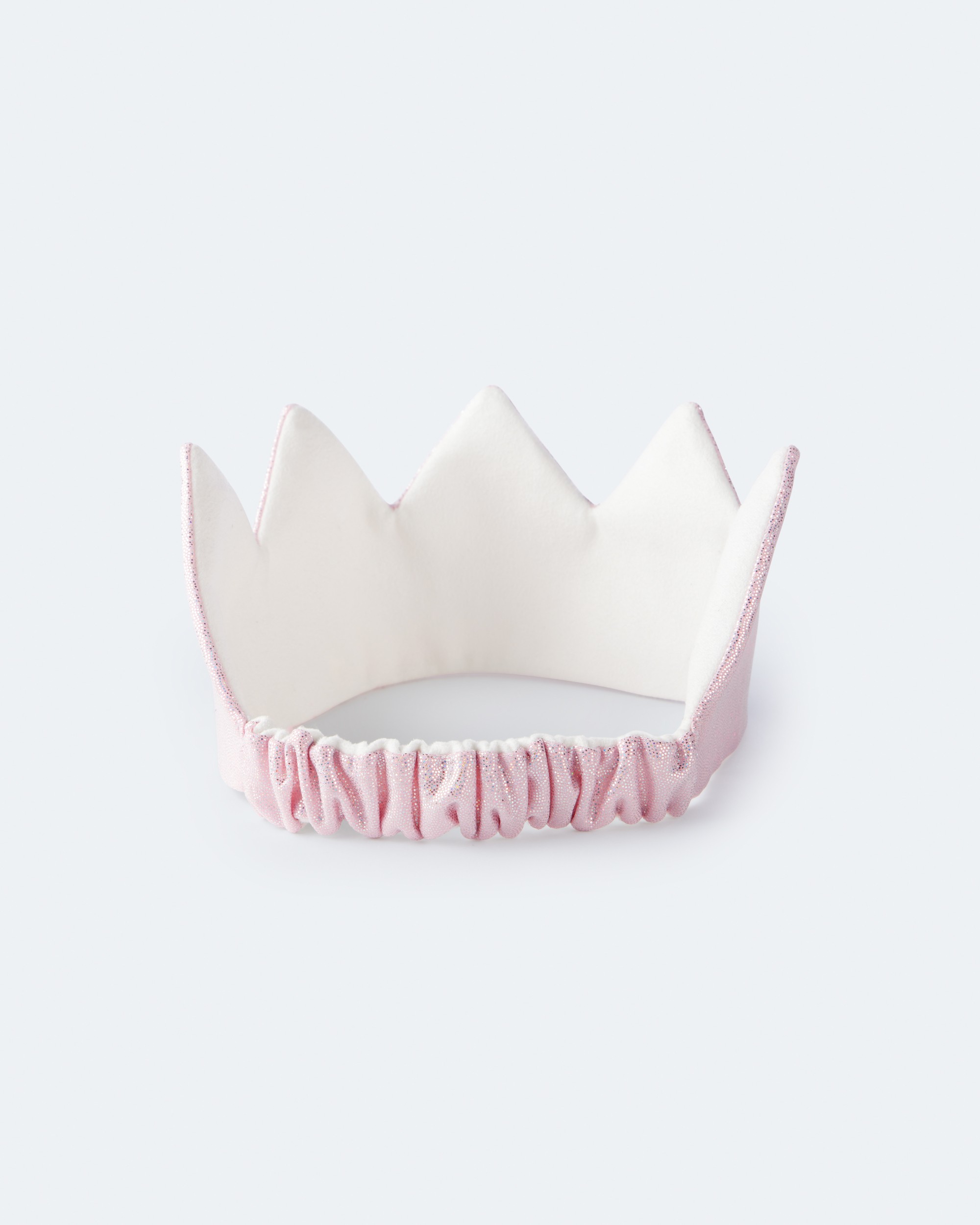 Toddler Girl 2-Pack Glitter Crown & Wand Set - Pink