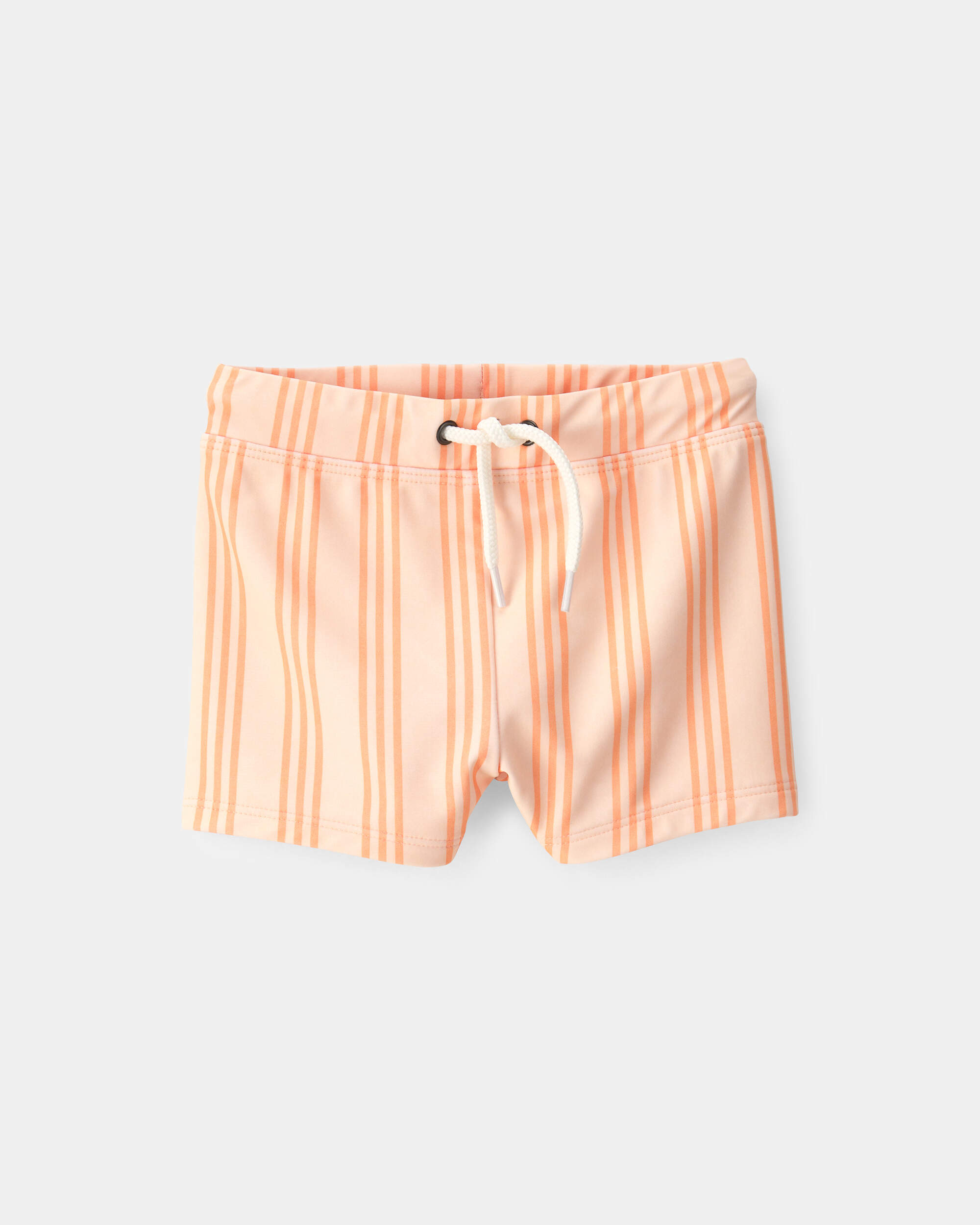Baby Boy 2-Piece Long-Sleeve Rashguard Swimsuit Set - Orange