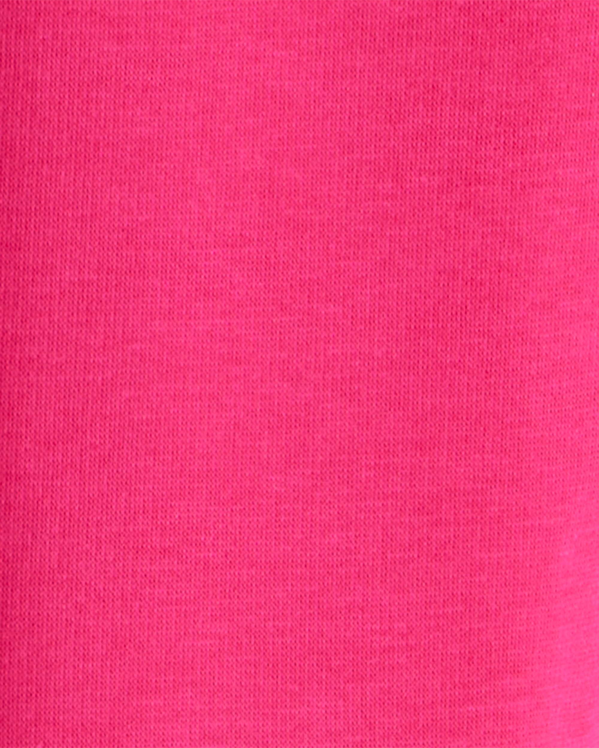 Girls Pull-On Stretch Cozy Leggings - Pink