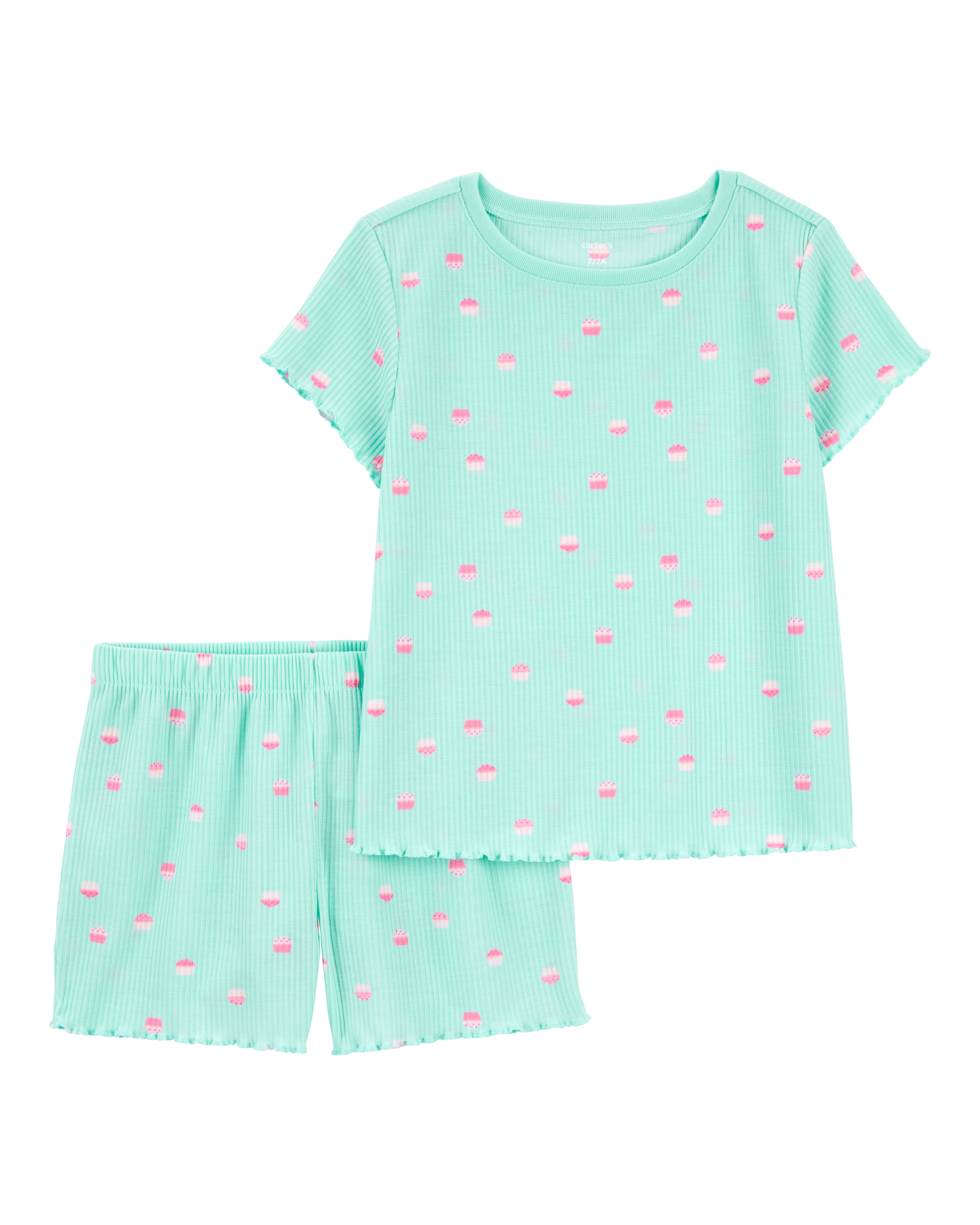 Kid 2-Piece Cupcake Loose Fit Pyjamas