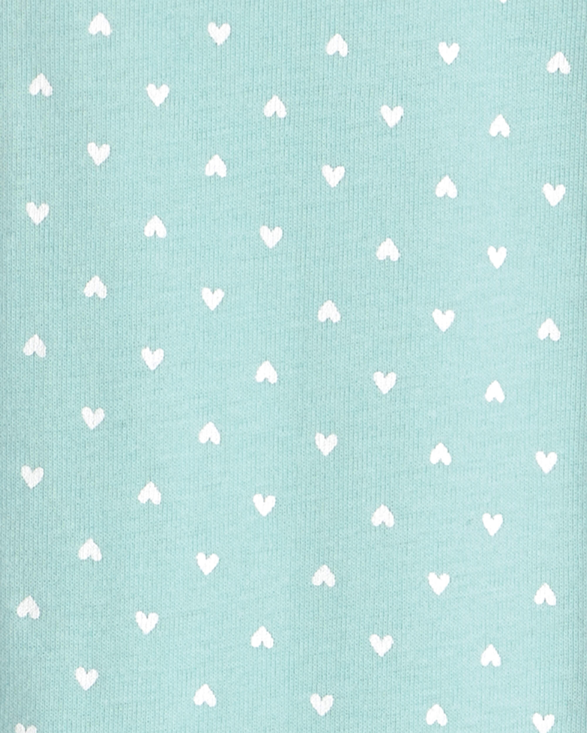 Baby Girl 2-Pack Floral Butterfly 100% Cotton Snug Fit 1-Piece pyjama - Blue/Pink