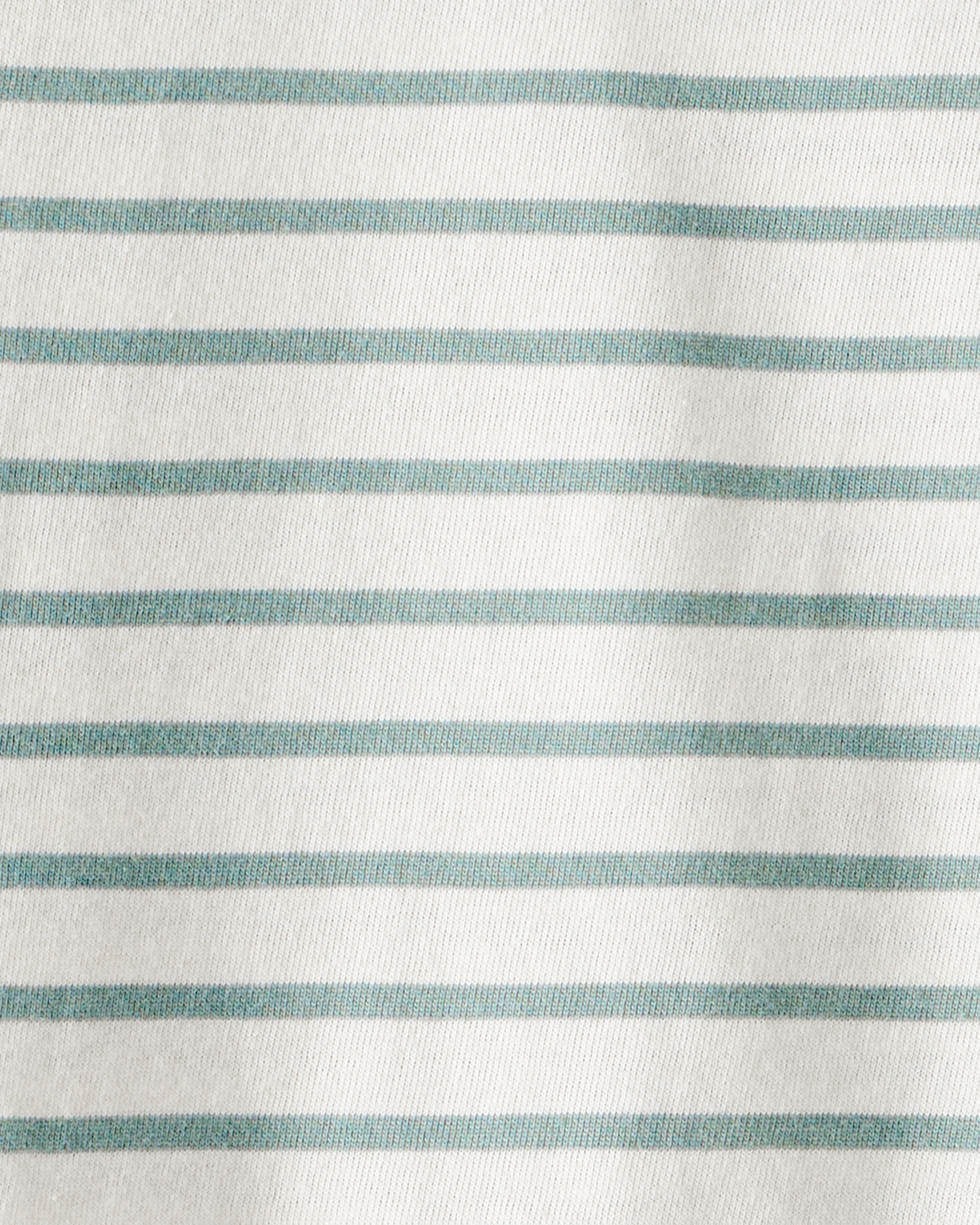 Toddler Girl Striped Long-Sleeve Peplum Top - Green