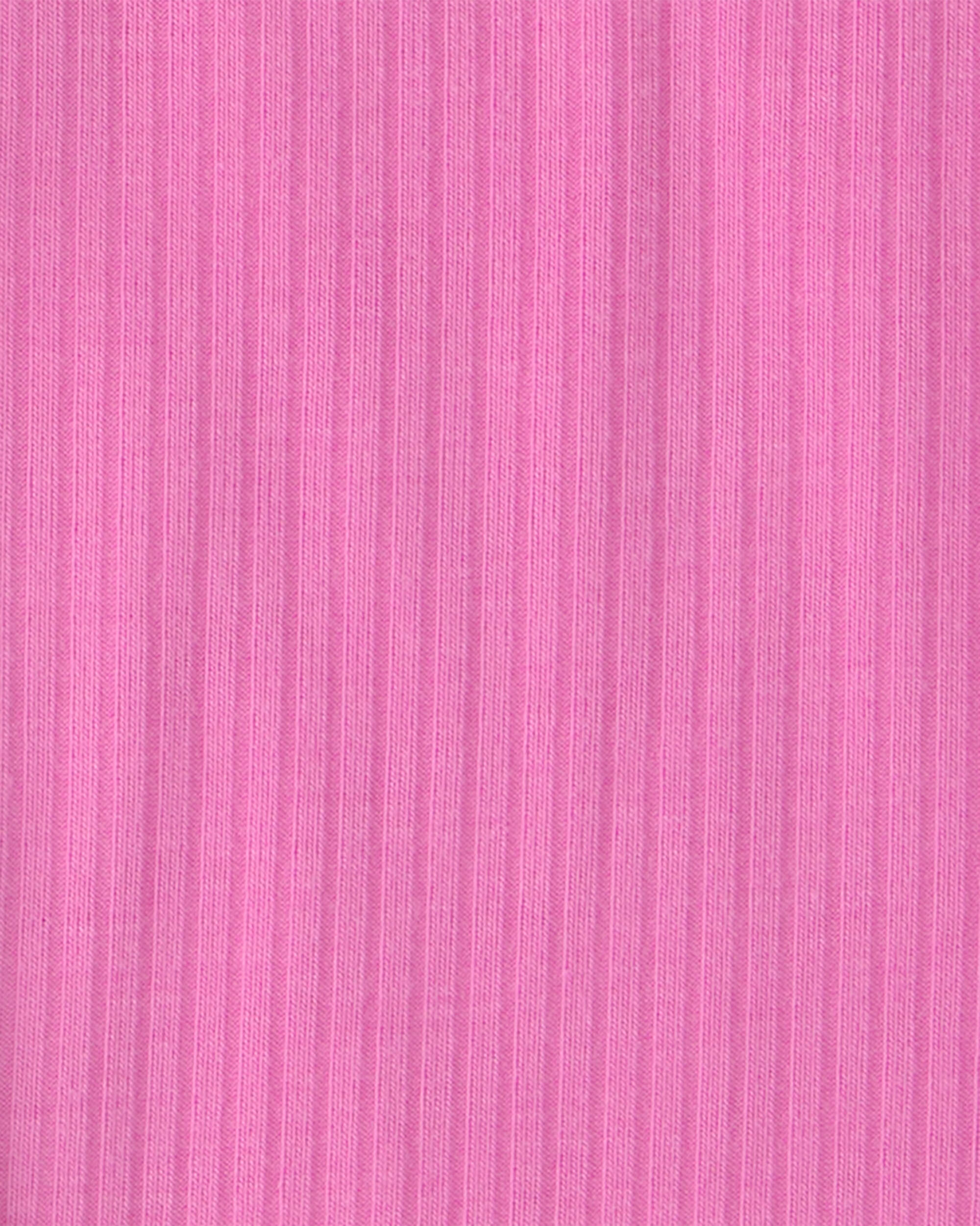 Baby Girl 2-Pack Flamingo PurelySoft Short-Sleeve Romper - Pink/Ivory