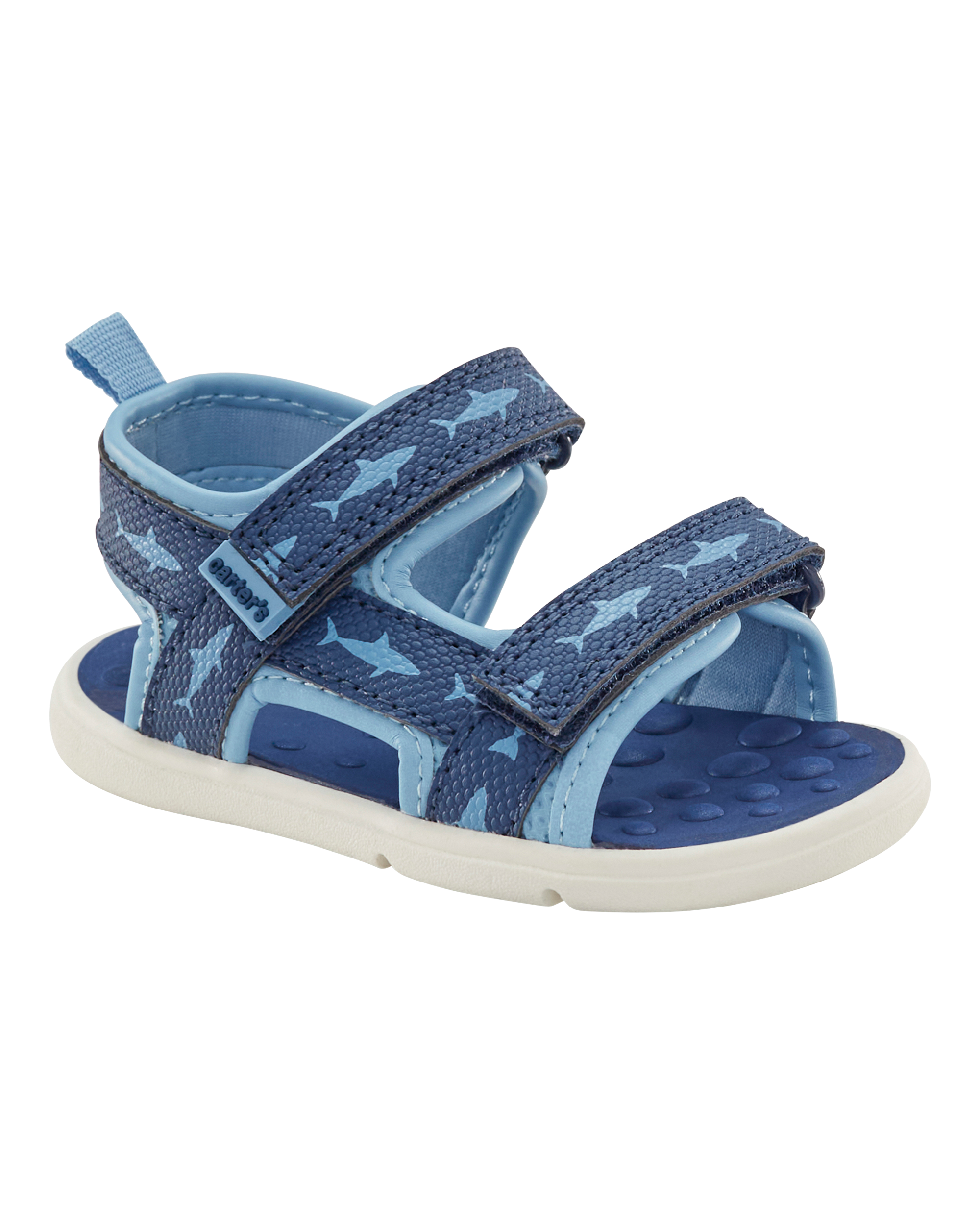 Baby Every Step® First Walker Shark Sandals - Blue