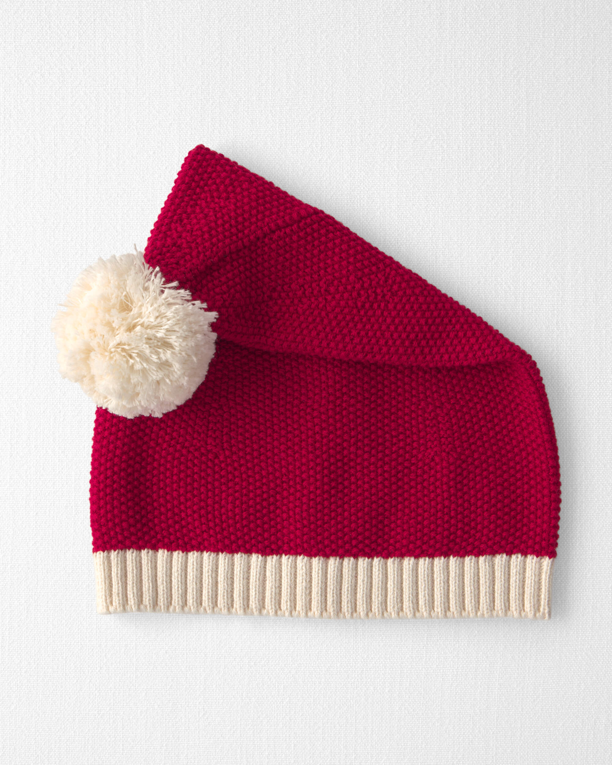 Toddler Organic Cotton Santa Hat