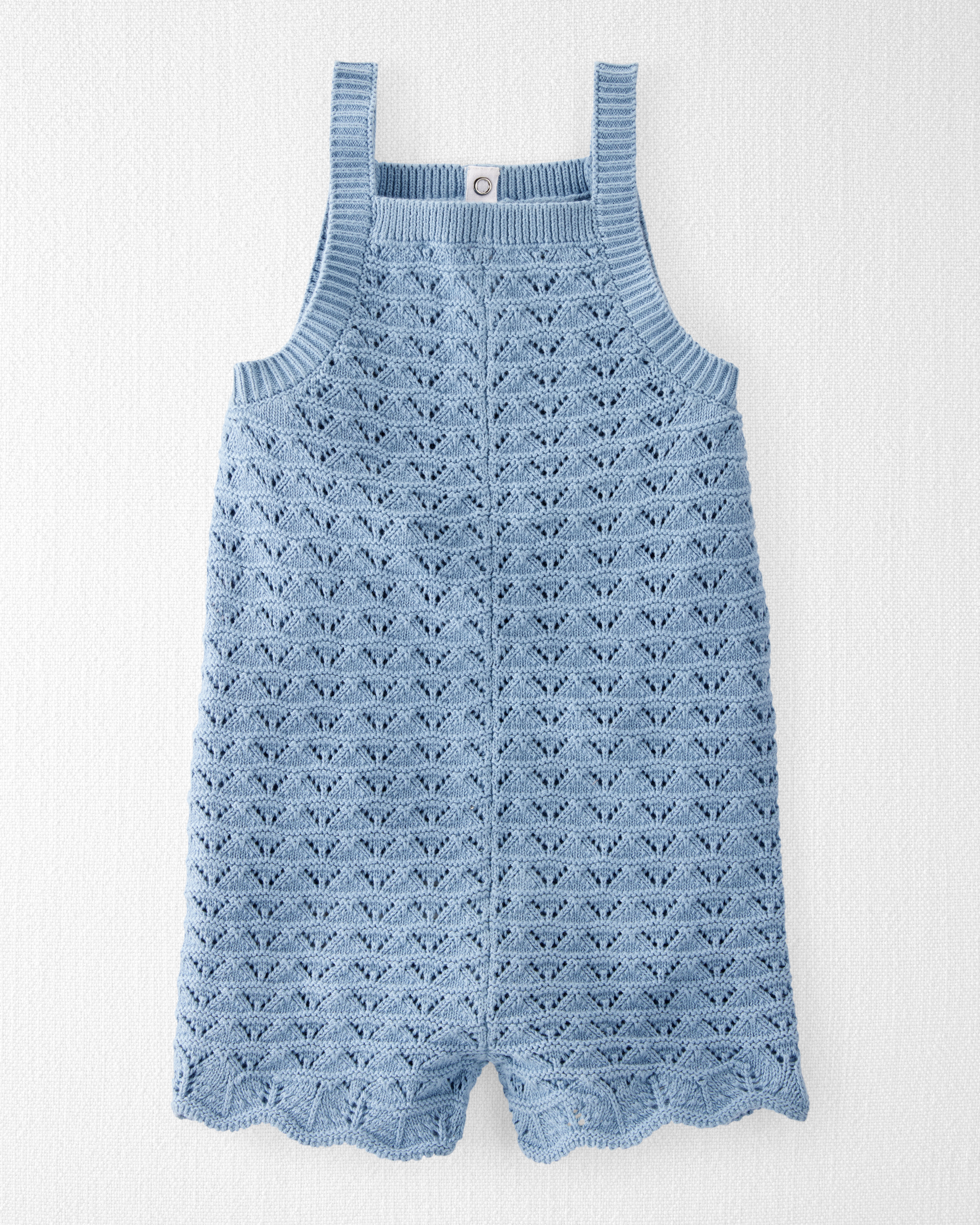 Toddler Organic Cotton Pointelle Romper