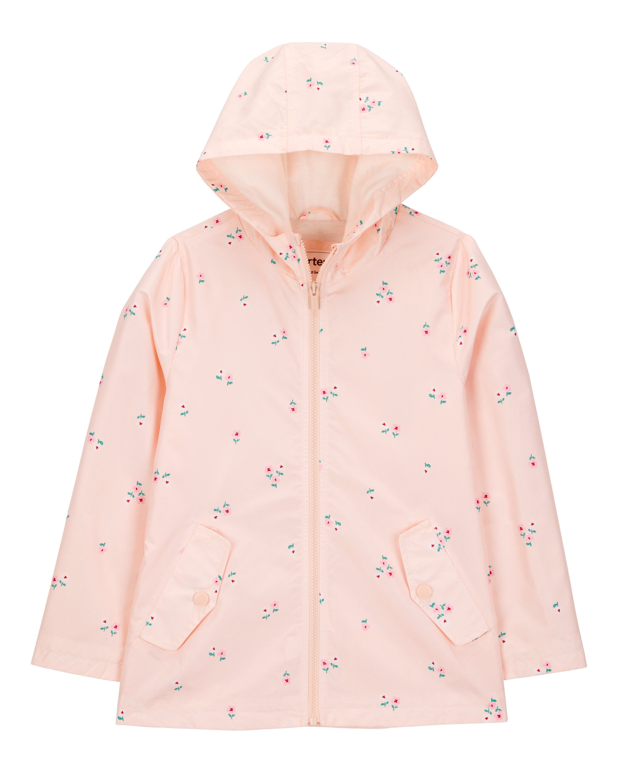 Floral Rain Jacket - Pink