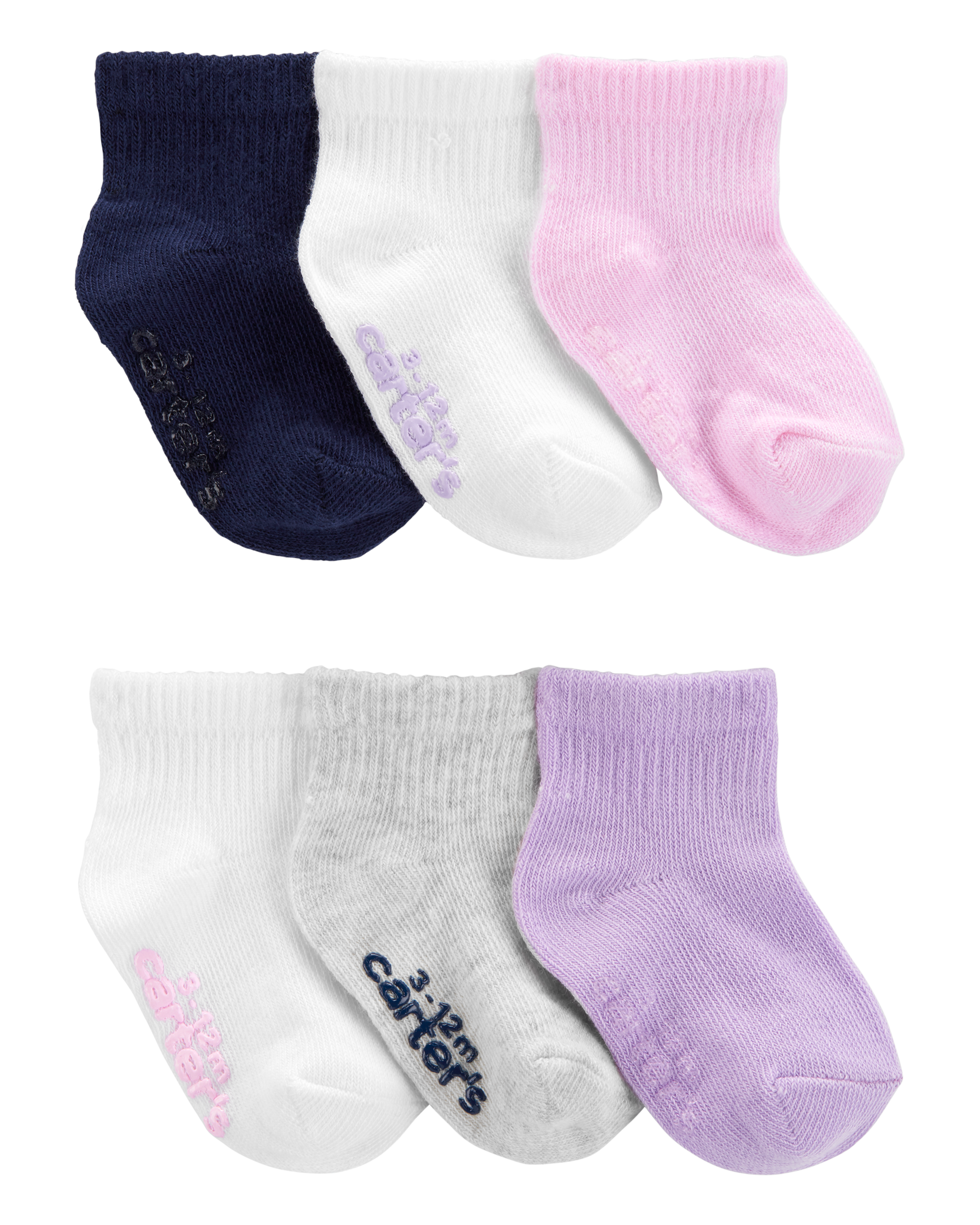 Baby 6-Pack Crew Socks