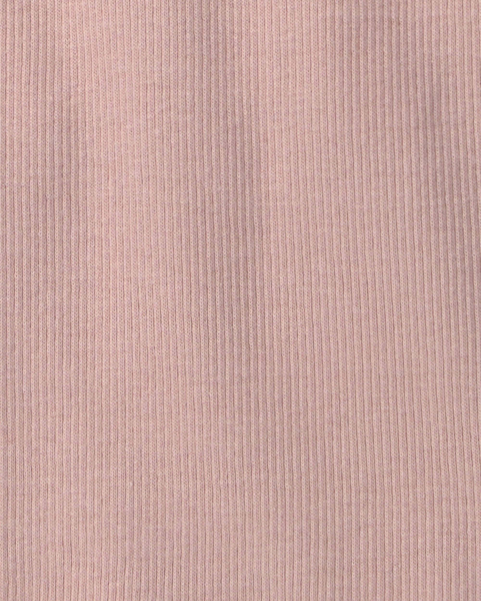 Baby Girl 3-Pack Organic Cotton Rib Slim Fit Tops
