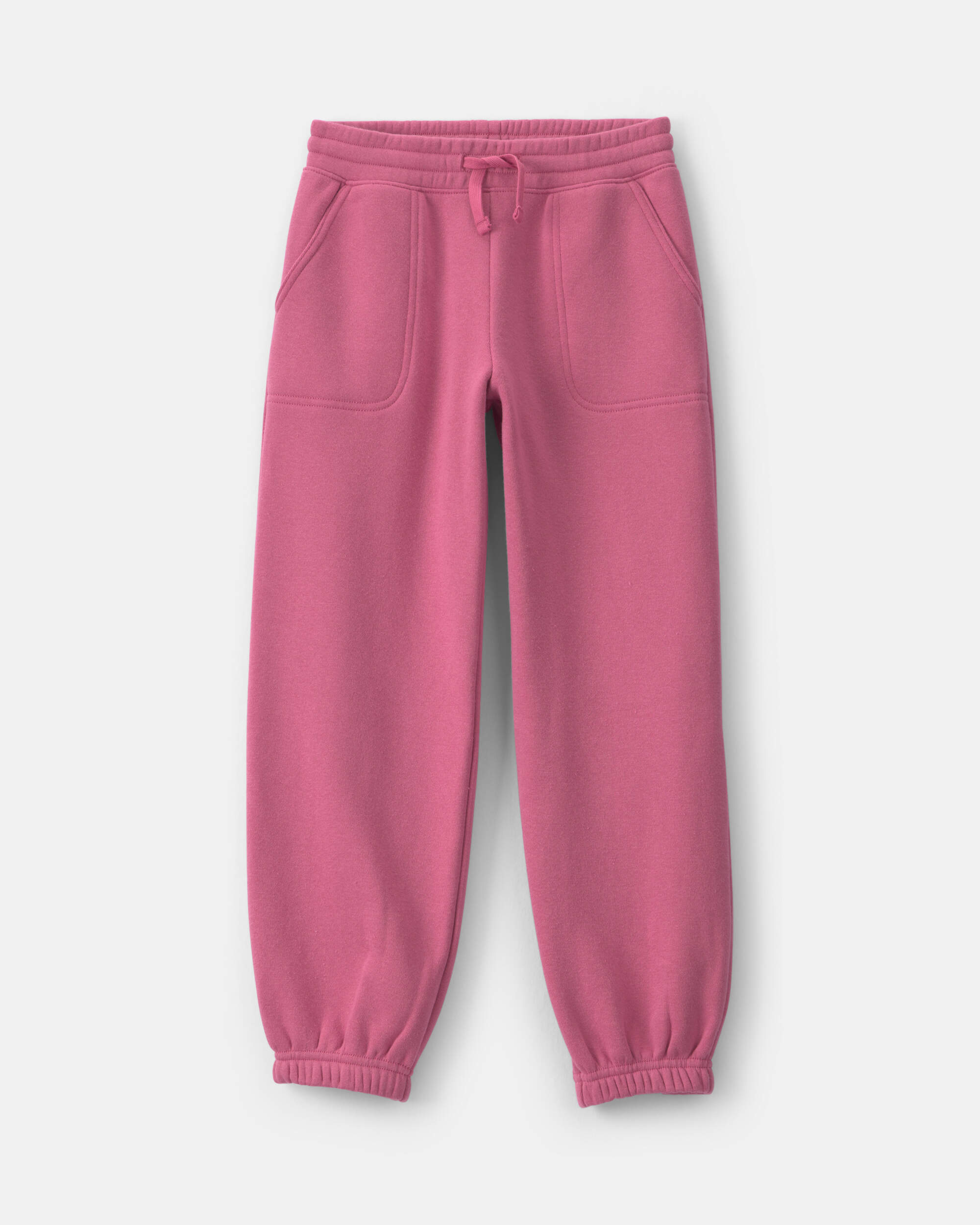 Girls Fleece Joggers - Pink