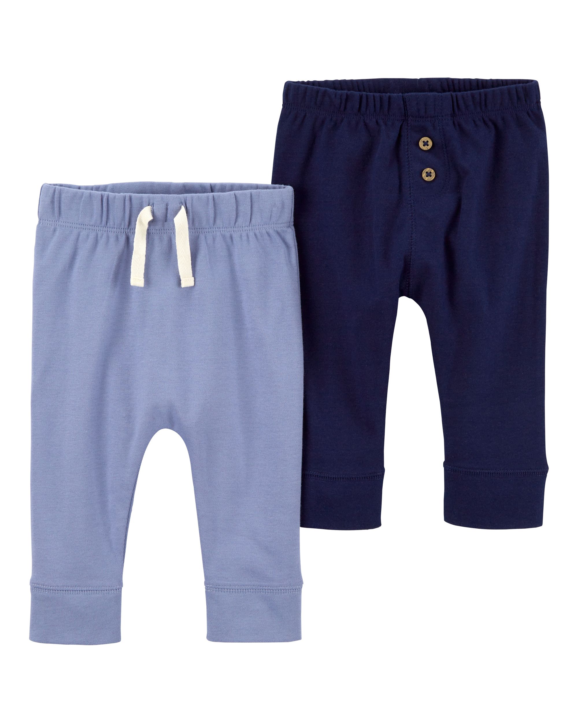 Baby 2-Pack Pull-On Cotton Pants