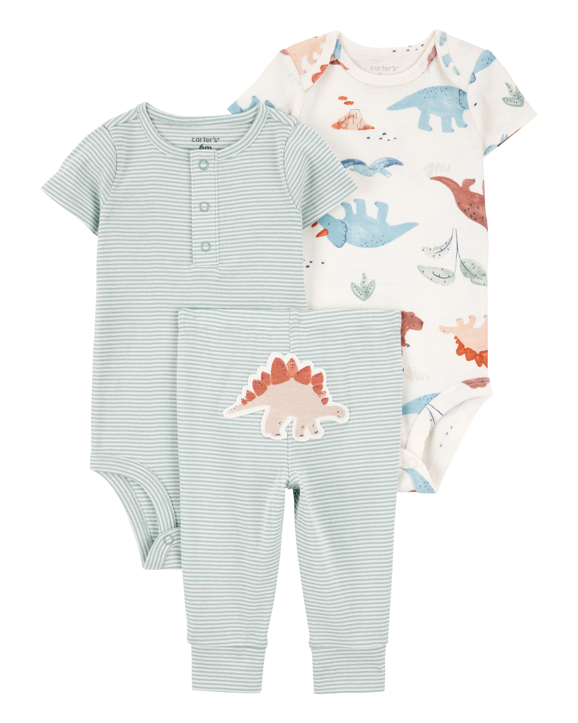 Baby 3-Piece Dinosaur Little Character Set