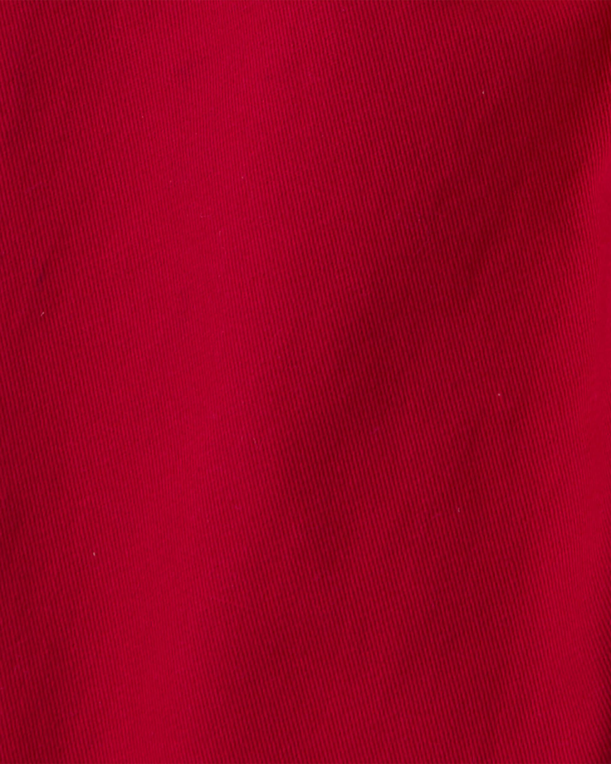 Baby Boy 3-Piece Holiday Print Cotton Long-Sleeve Shirt & Suspender Pant Set - Red/White