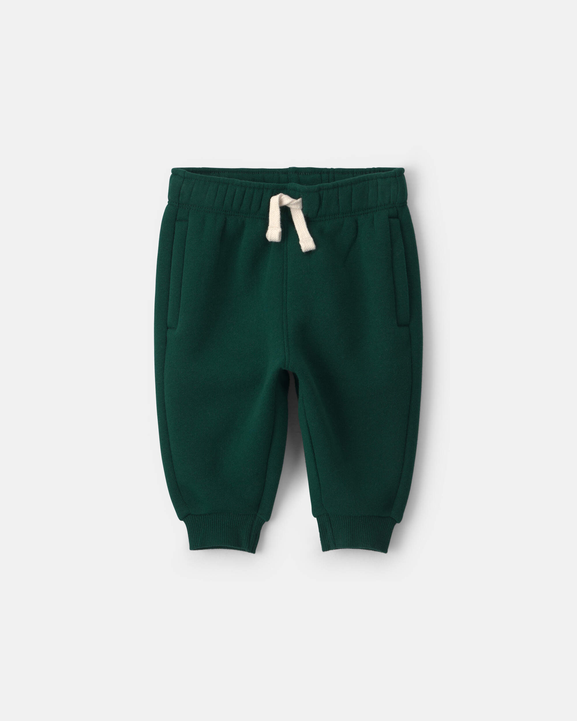 Baby Boy Fleece Pants - Green