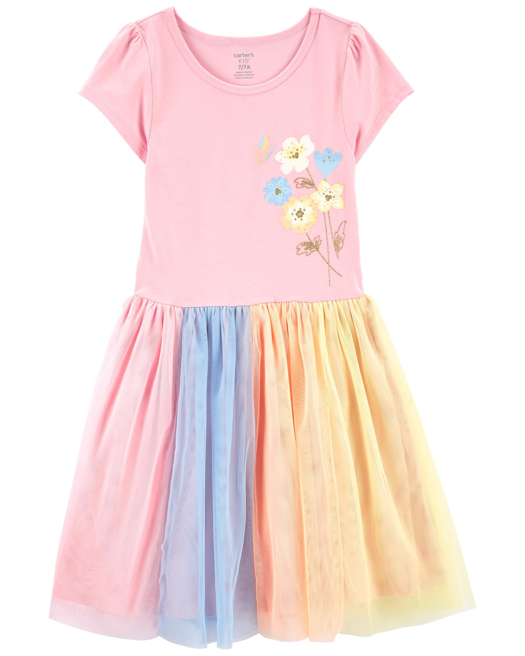 Carters tutu shop jersey dress