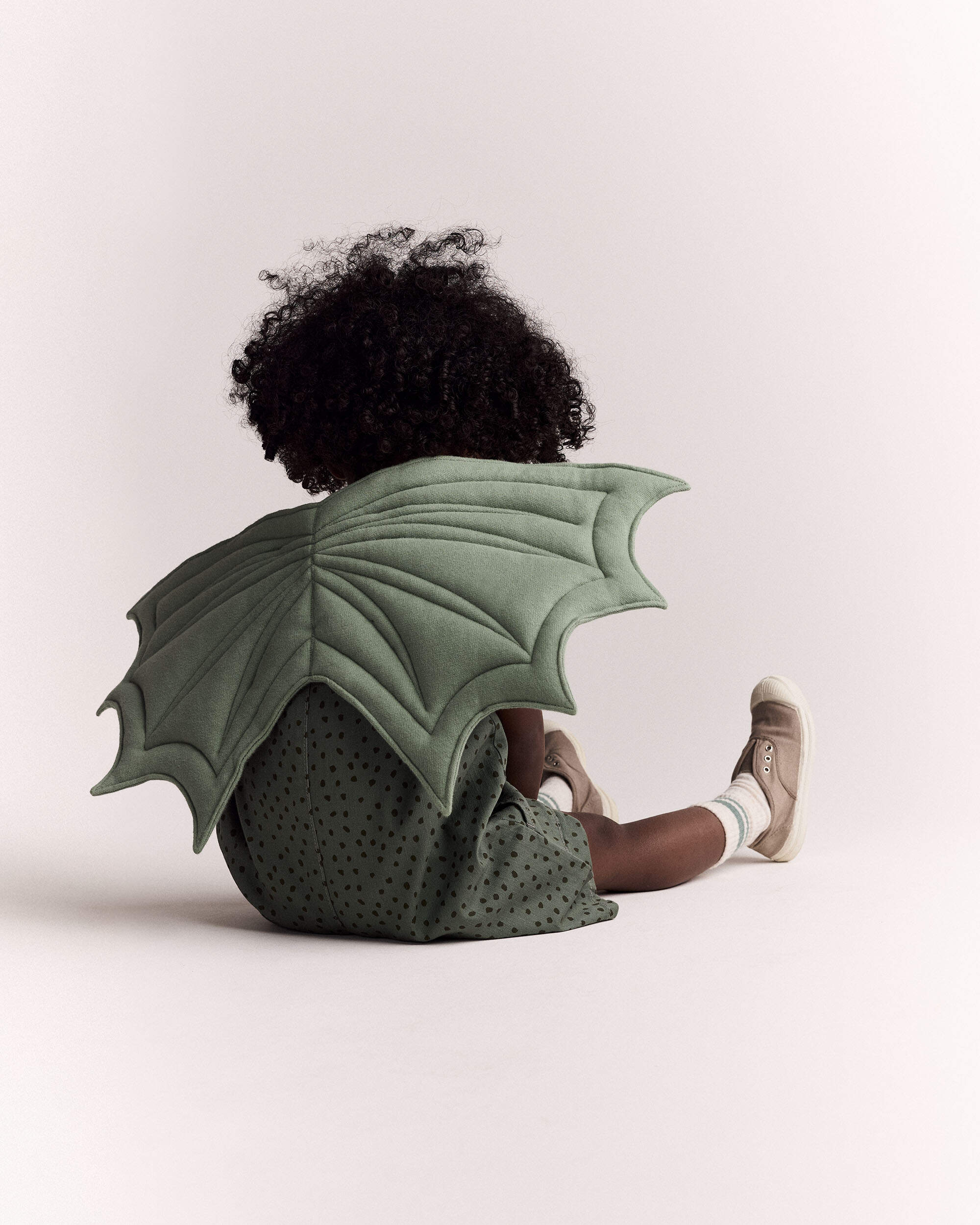 Toddler Boy Dragon Wings - Sage