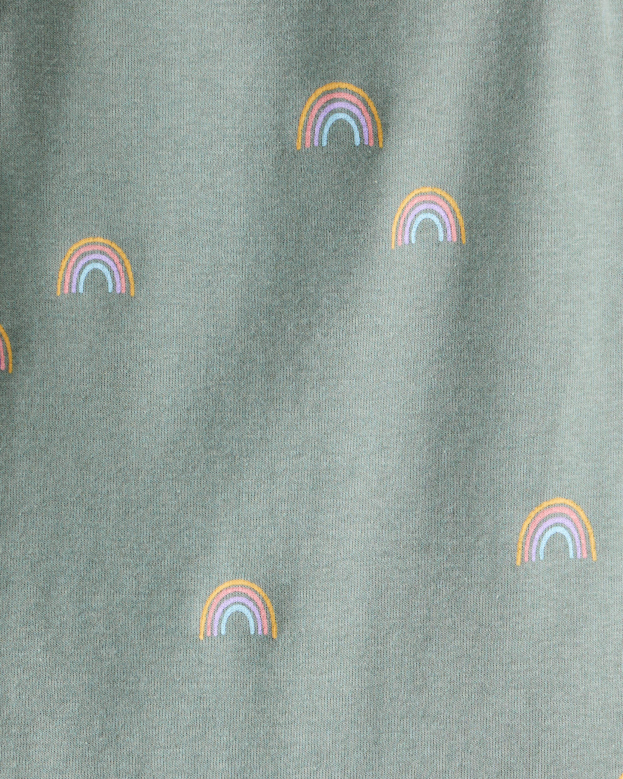 Toddler Organic Cotton Pyjamas Magical Rainbow Print
