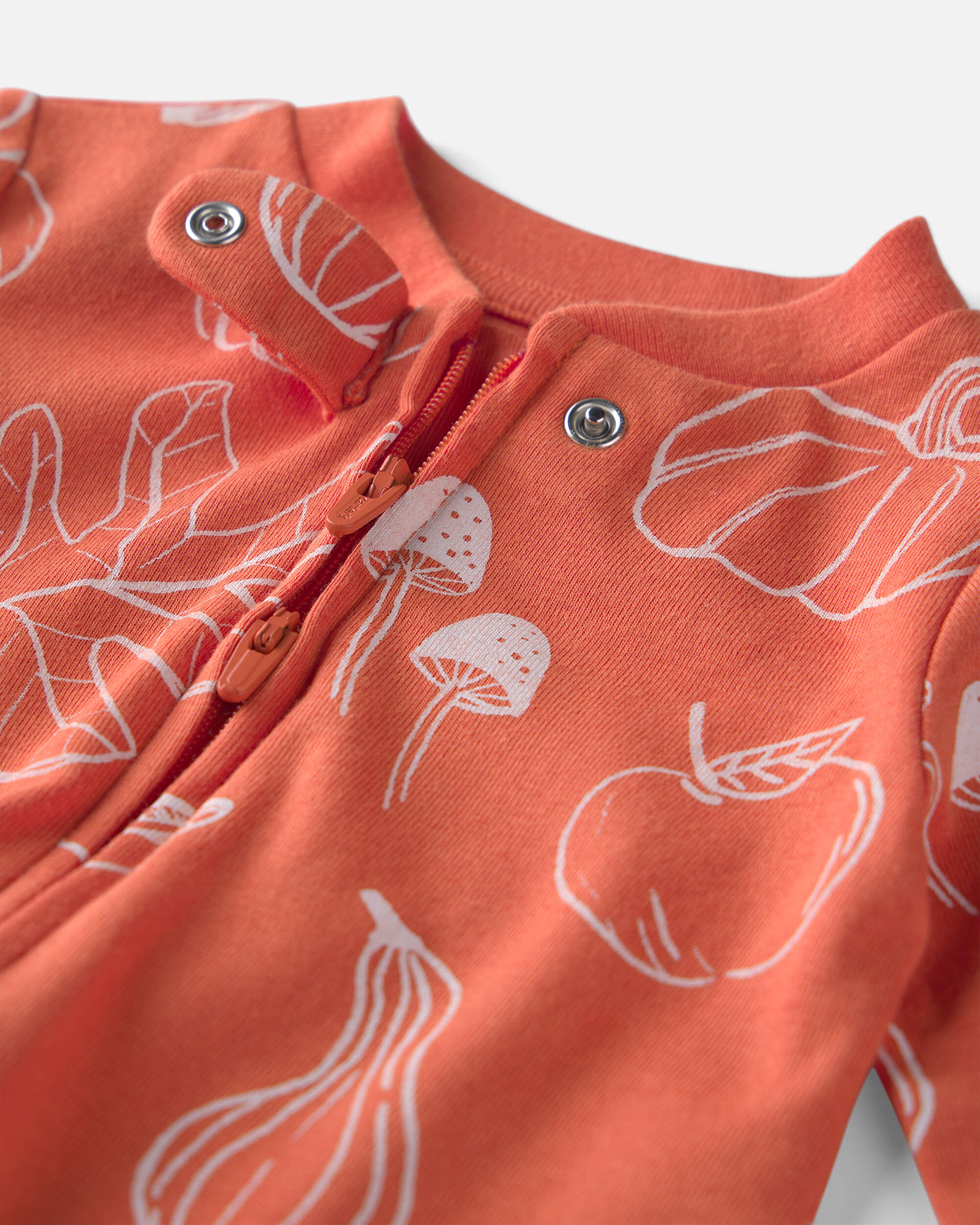 Baby Organic Cotton Sleeper Autumn Gourds