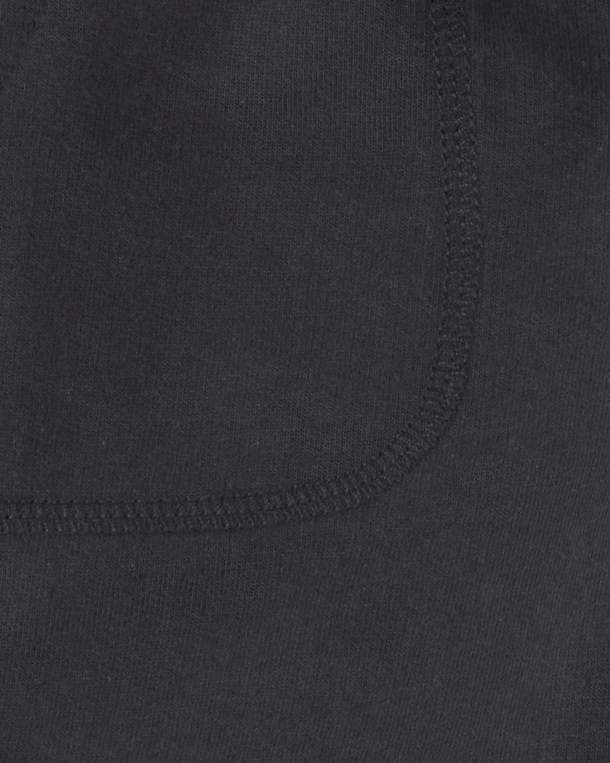 Toddler Boy French Terry Shorts - Black