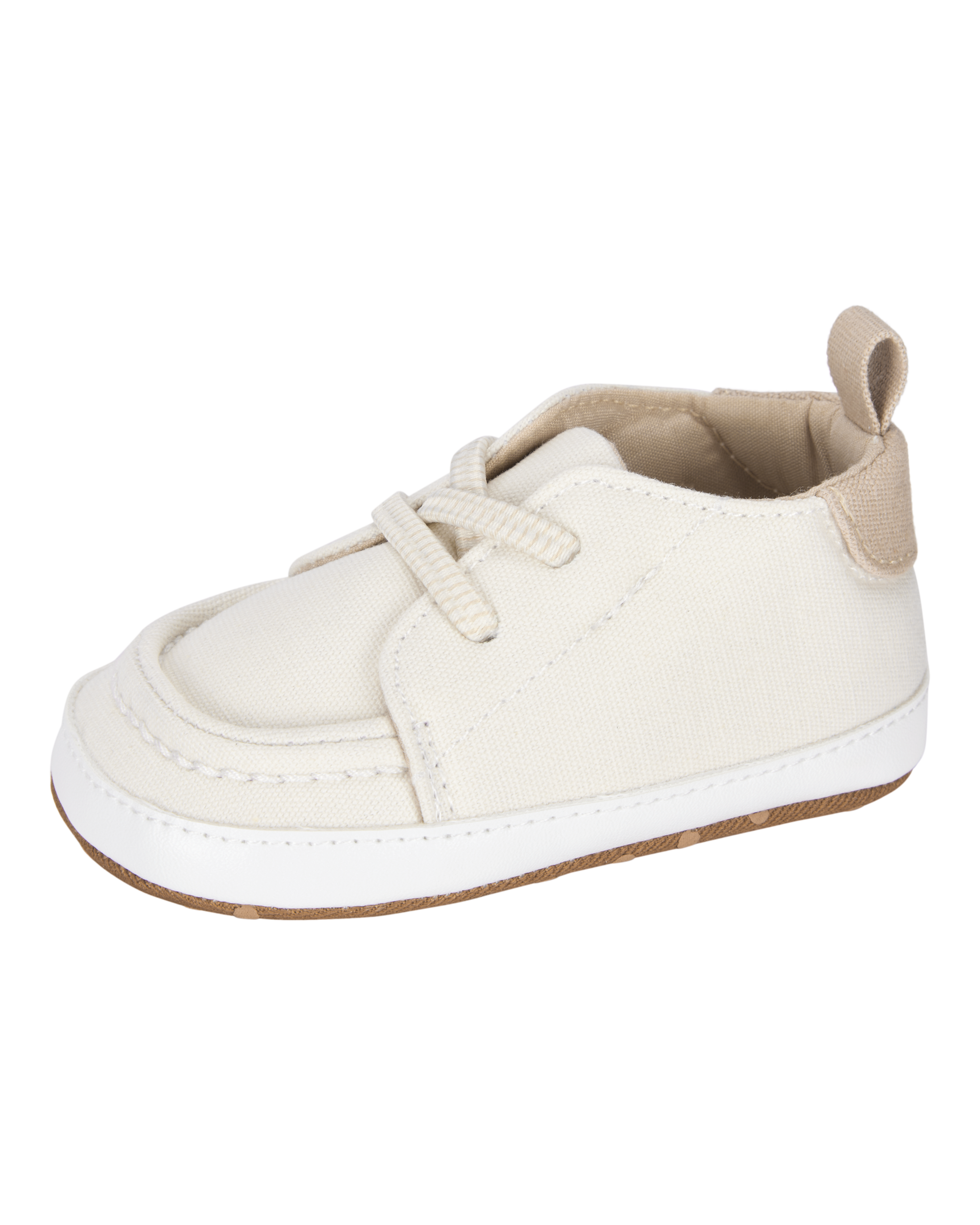 Casual Boat Shoes - White