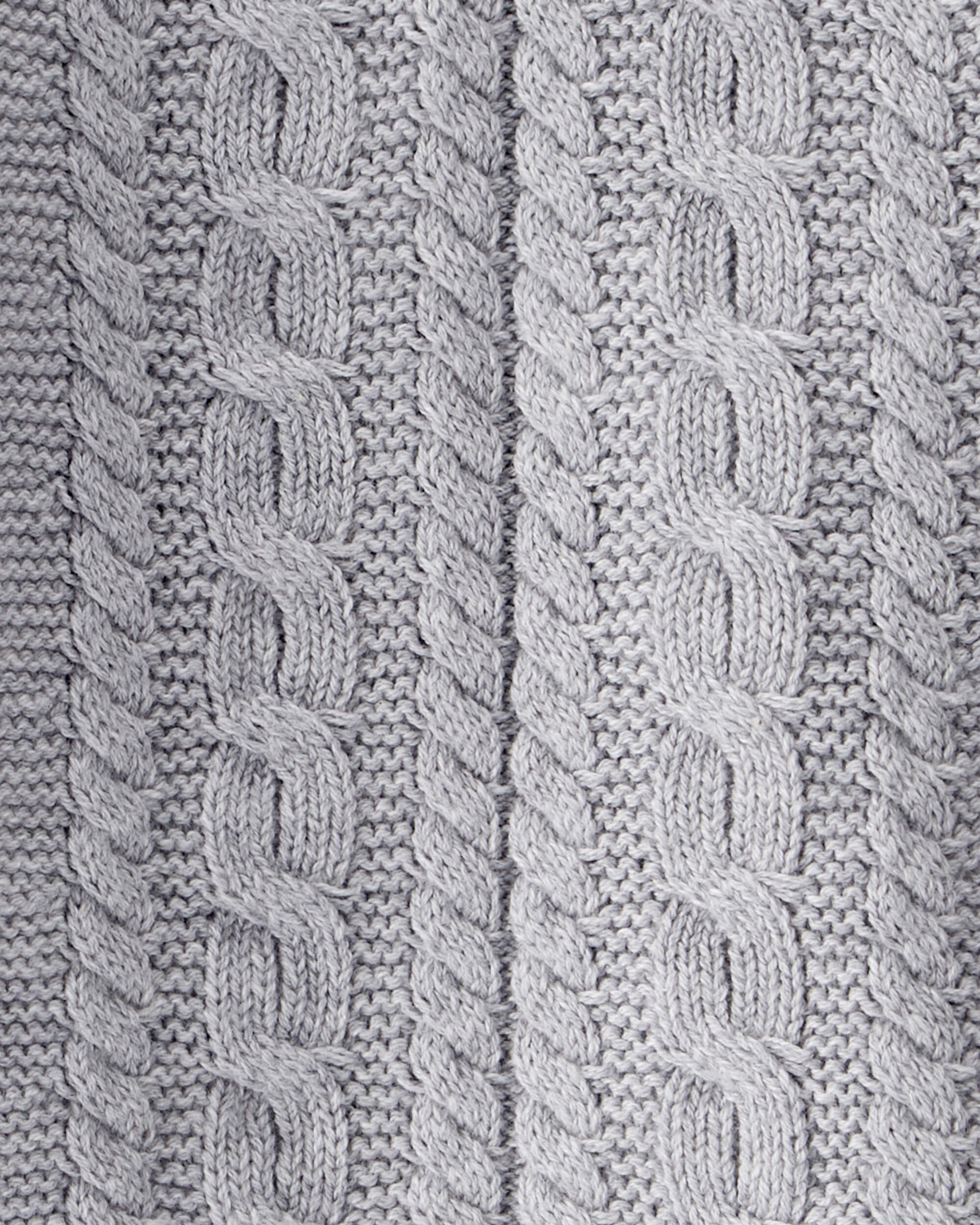 Baby Organic Cotton Cable Knit Sweater Set