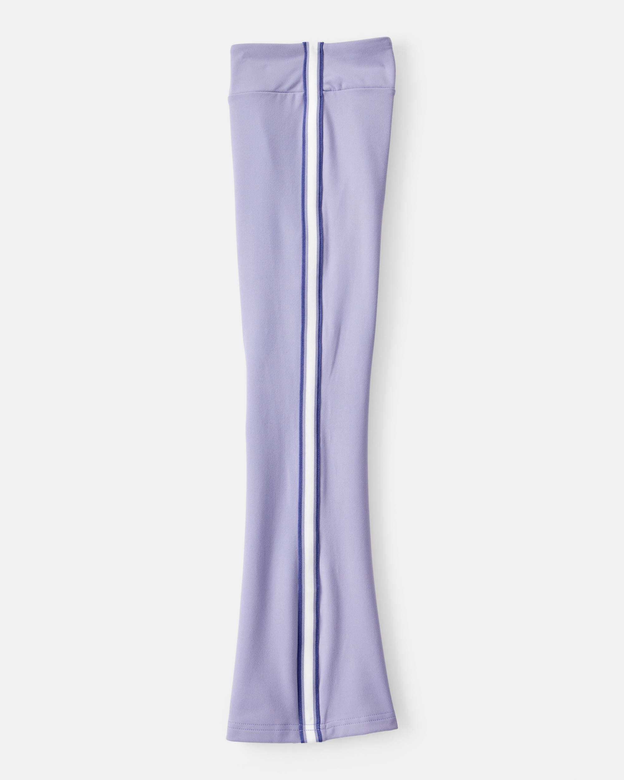 Girls Knit Flare Active Pants - Blue