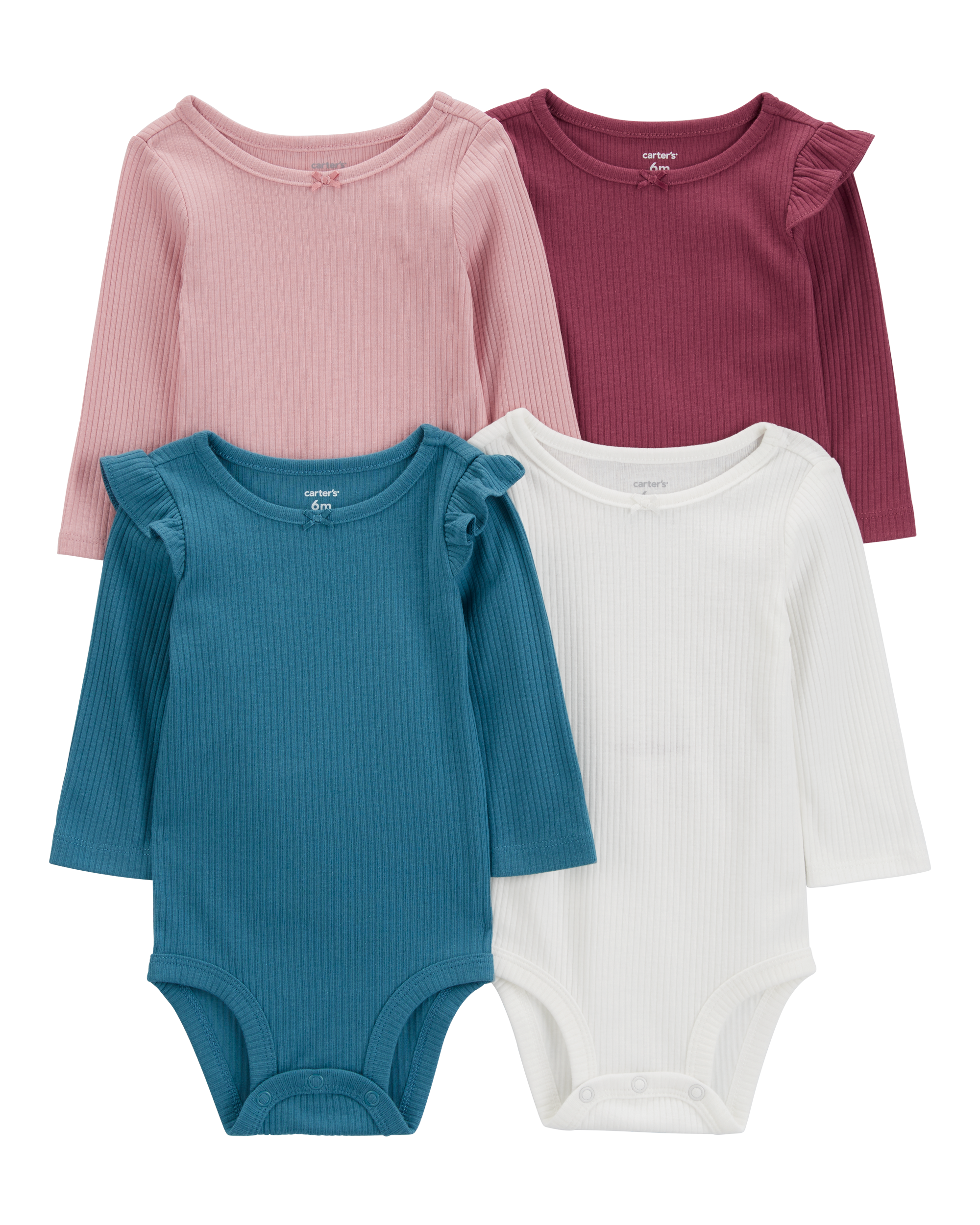 Baby 8-Pack Long-Sleeve Bodysuits