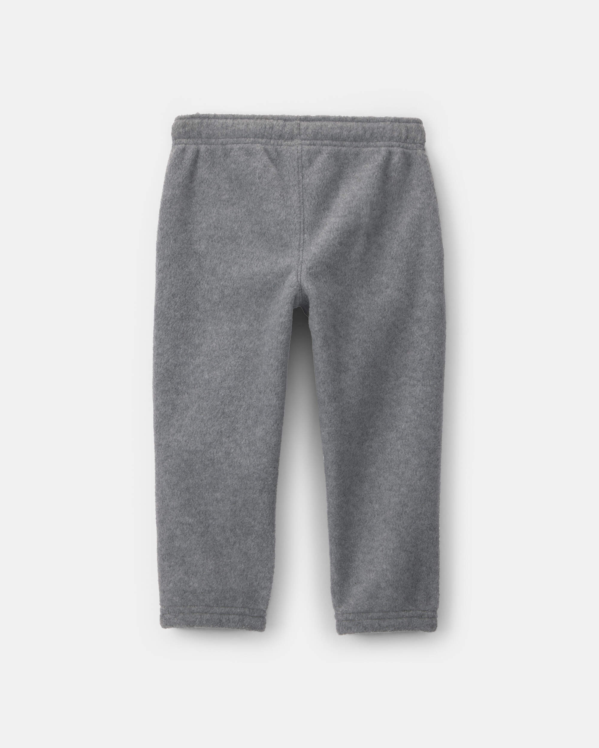 Toddler Boy Microfleece Pants - Grey