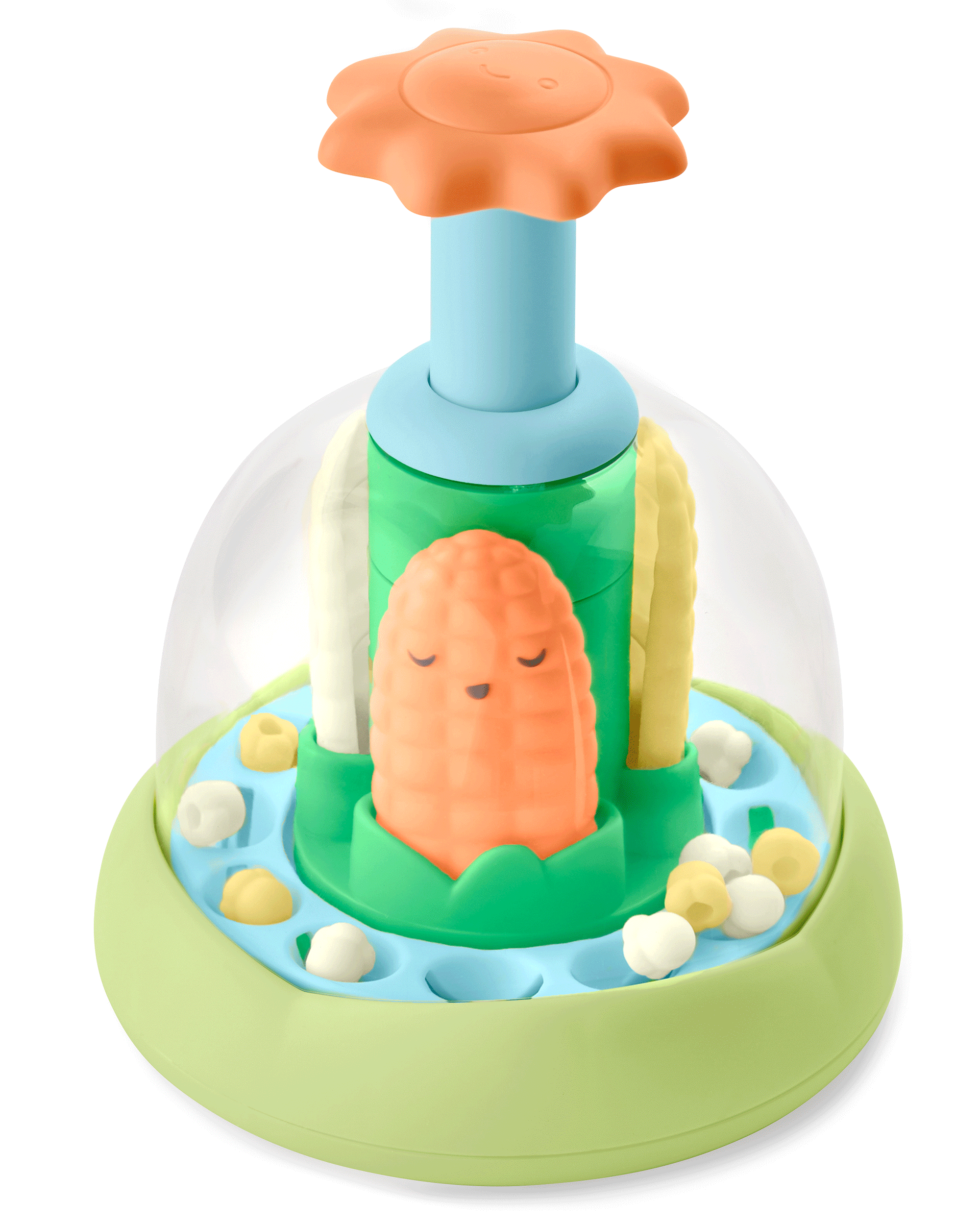 Baby Farmstand Push & Spin Baby Toy