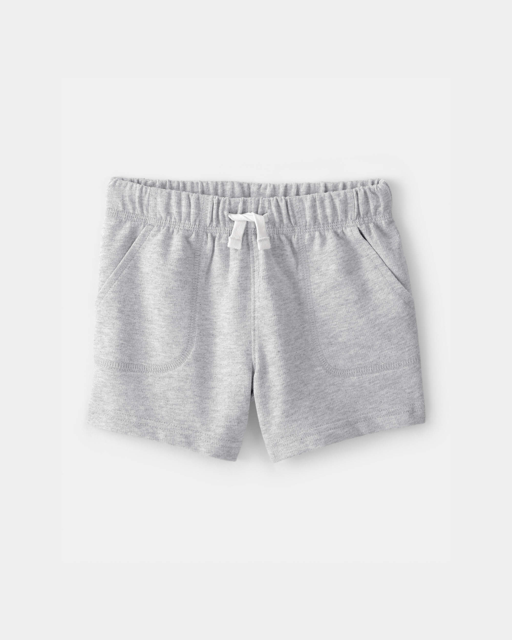 Toddler Boy French Terry Shorts - Grey