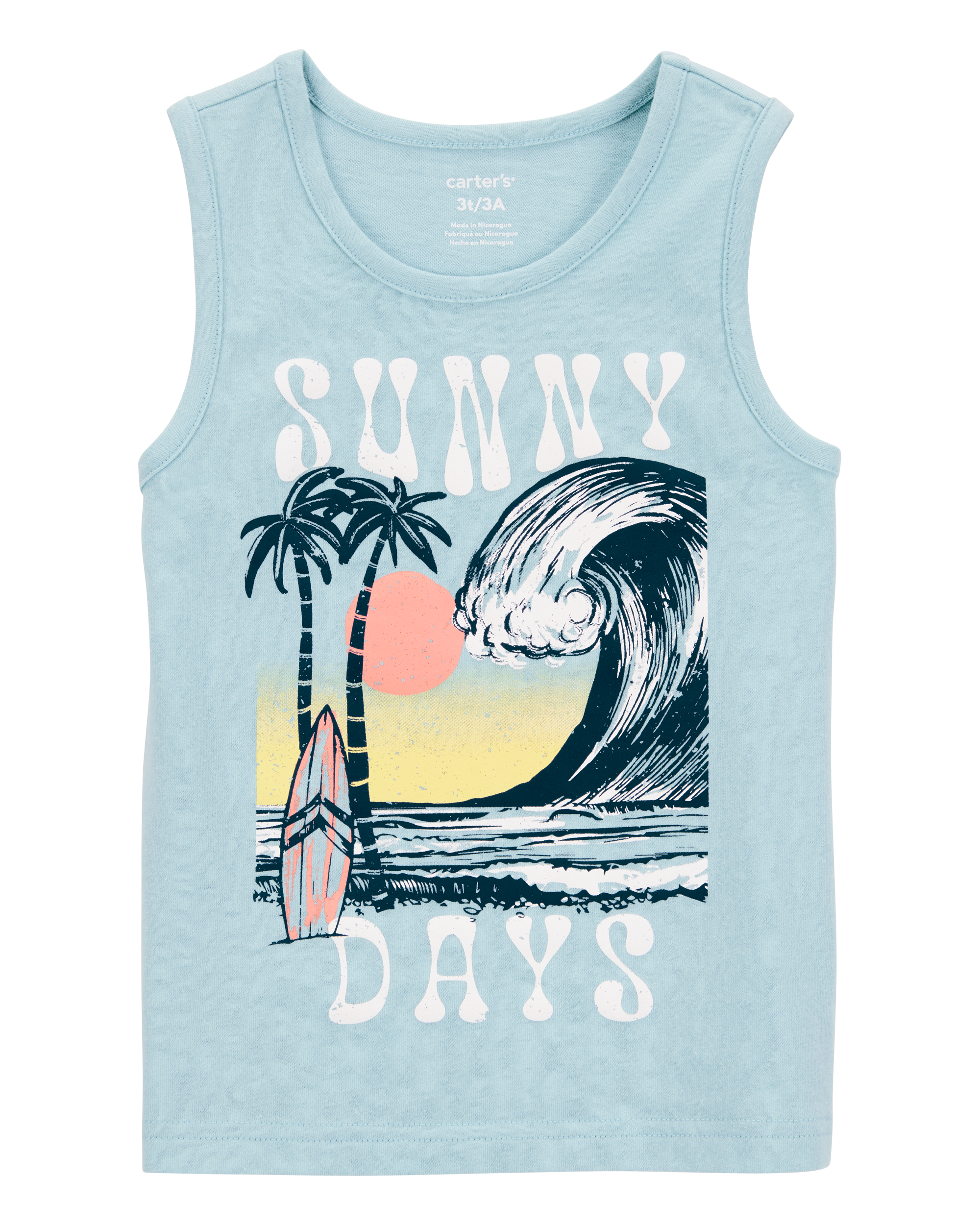 Toddler Wave Graphic Tank
