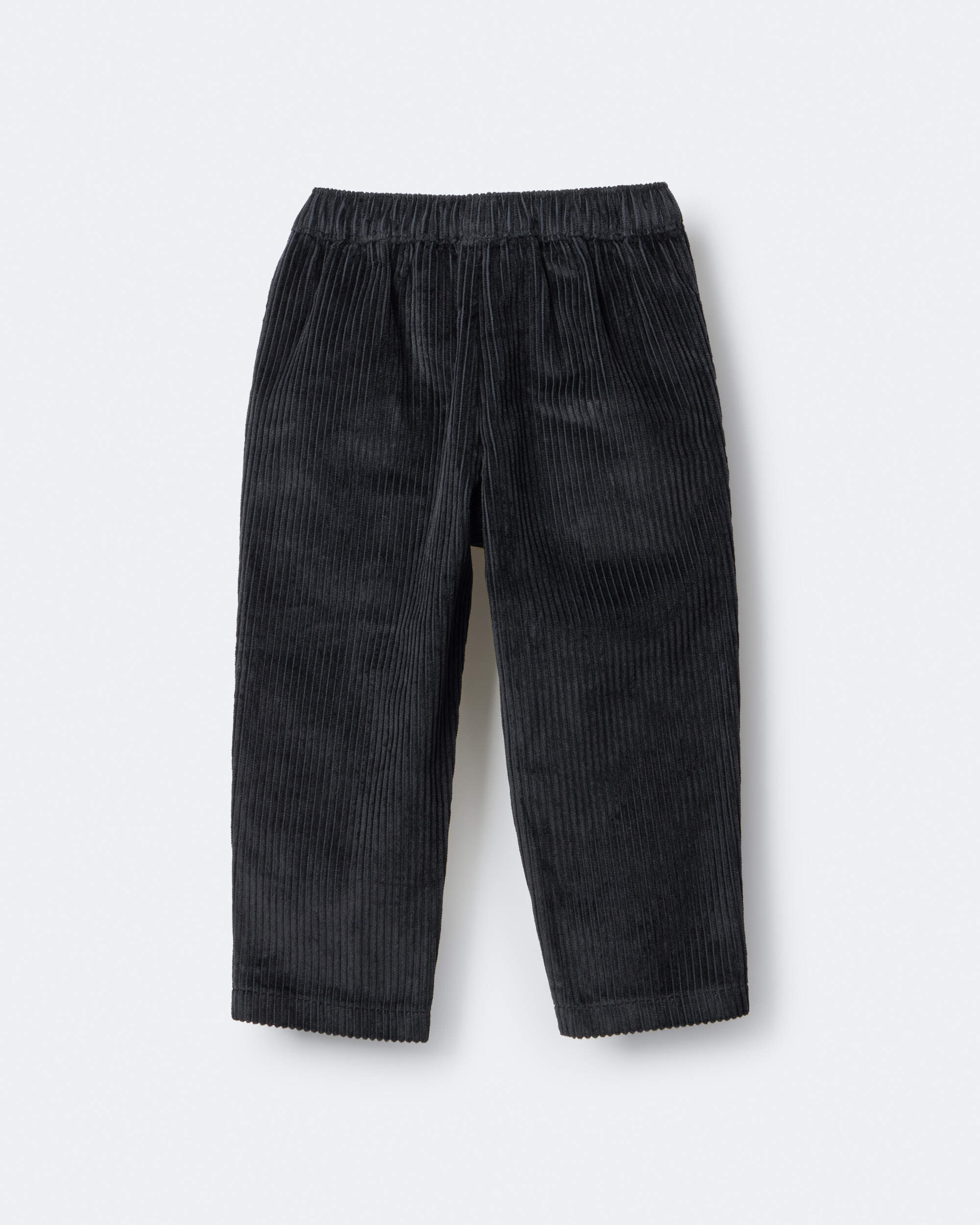 Toddler Boy Corduroy Pocket Pant - Black